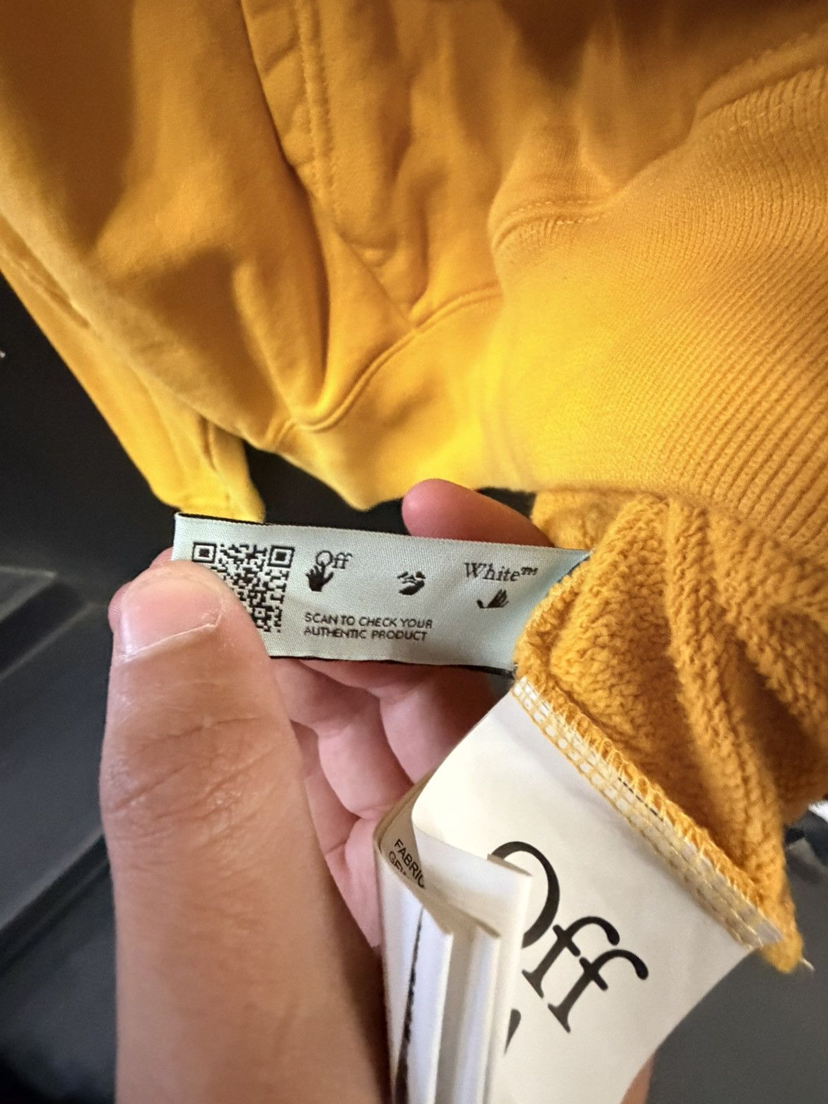 Off-White Off white Hand Hoodie Size US L / EU 52-54 / 3 - 10 Thumbnail
