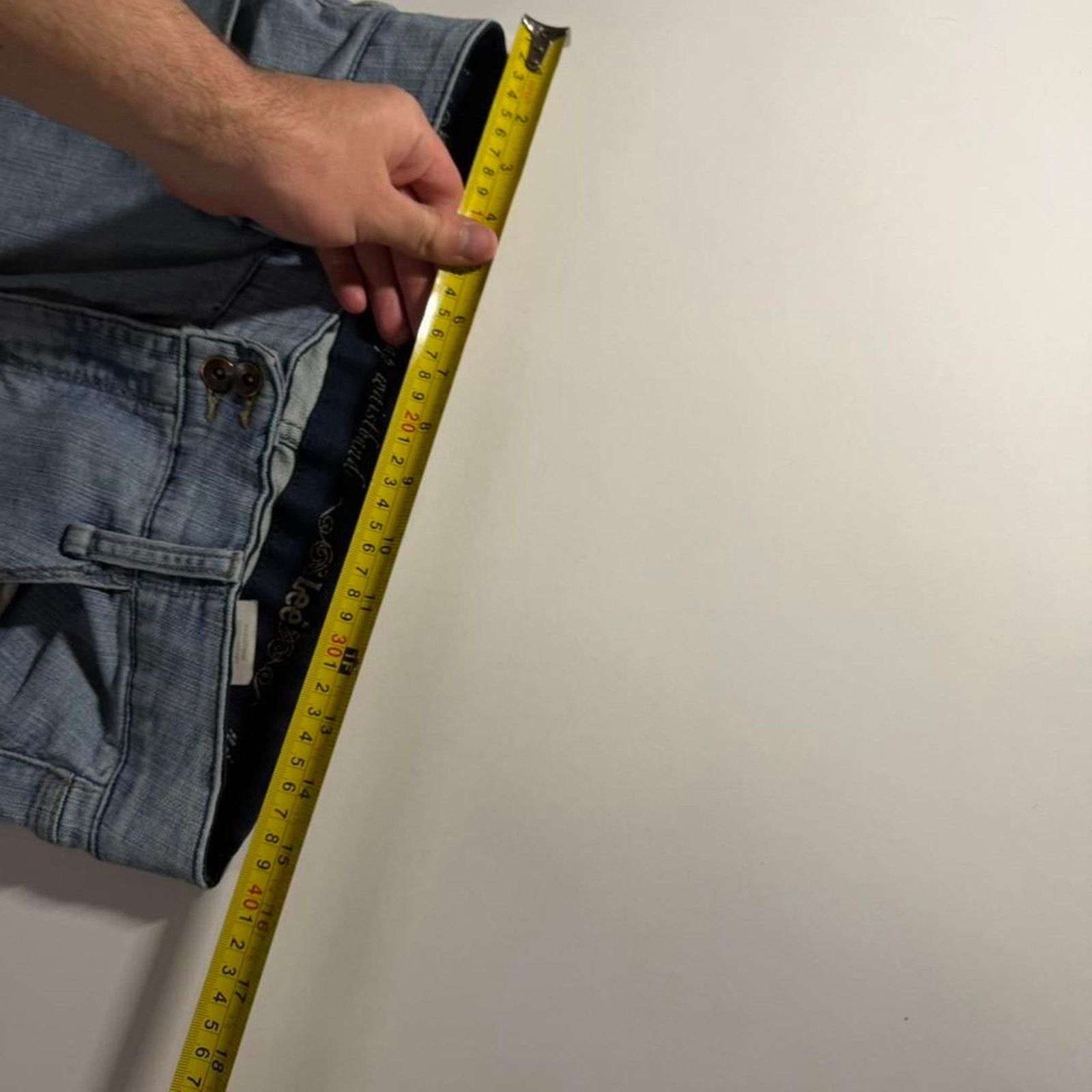 Lee × Vintage vintage 2000s flared lightwash lee y2k bootcut jeans Size 32" / US 10 / IT 46 - 5 Thumbnail