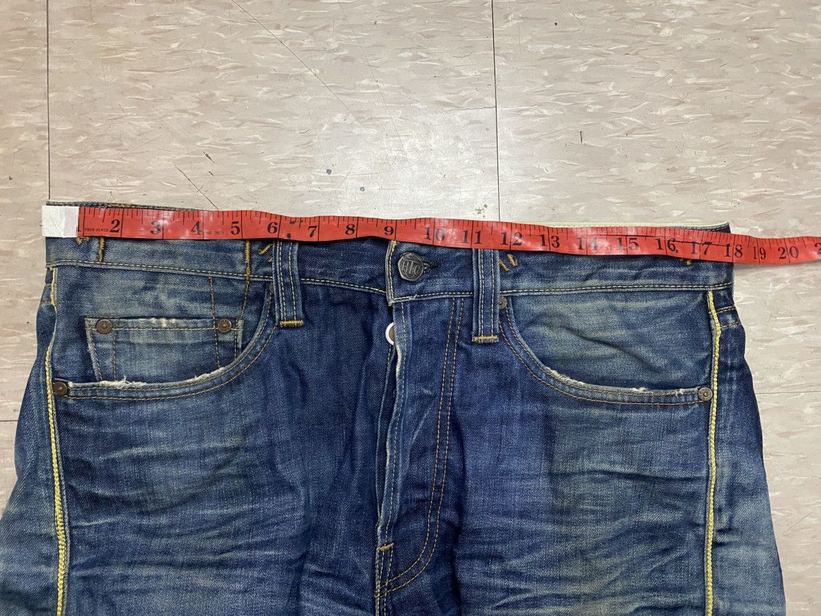Hollywood Trading Company HTC hollywood trading company distressed jeans Size US 35 - 18 Thumbnail