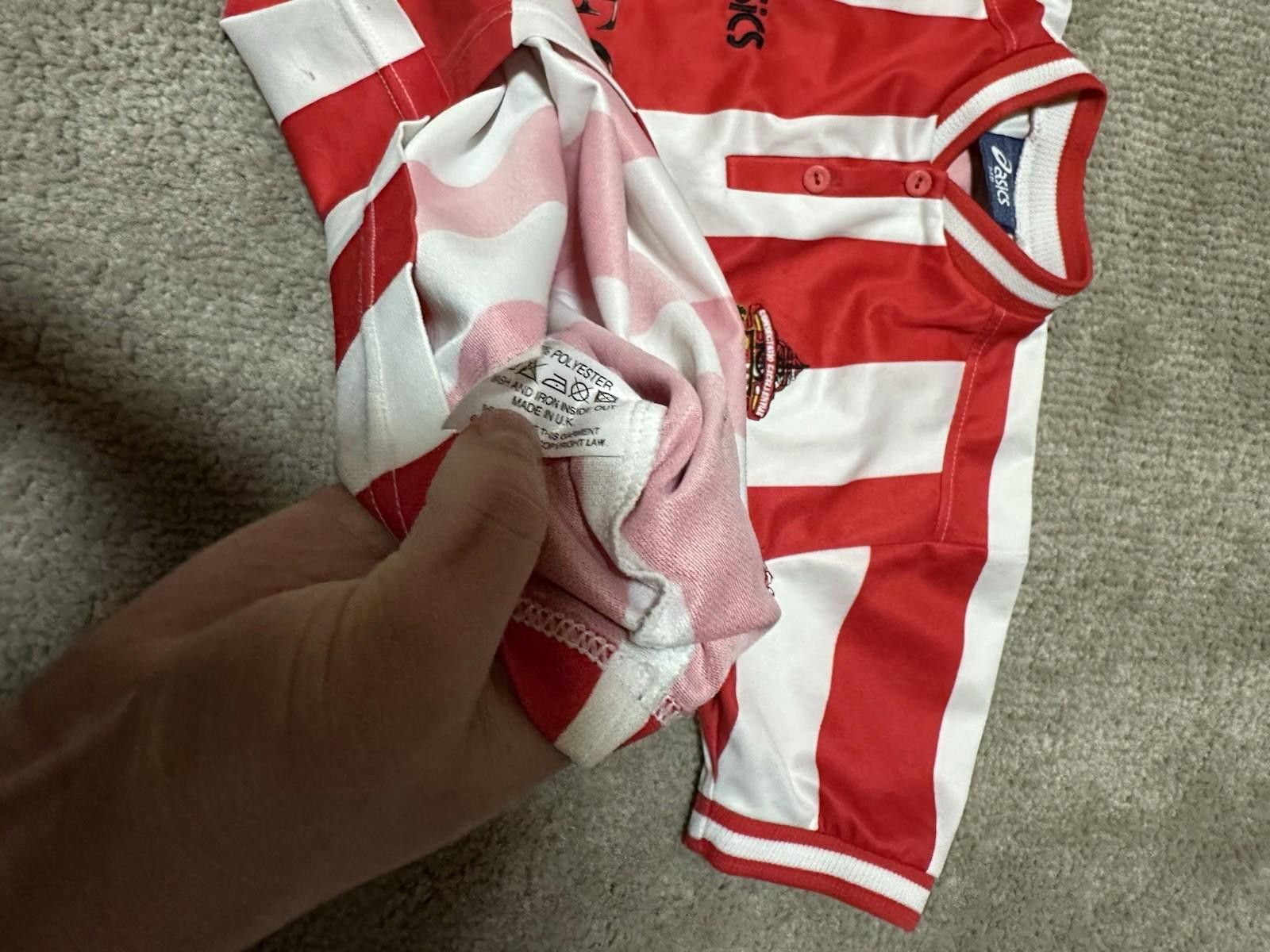 Asics SUNDERLAND 1999 2000 SHIRT FOOTBALL SOCCER JERSEY ASICS BOYS Size US XXS / EU 40 - 5 Thumbnail
