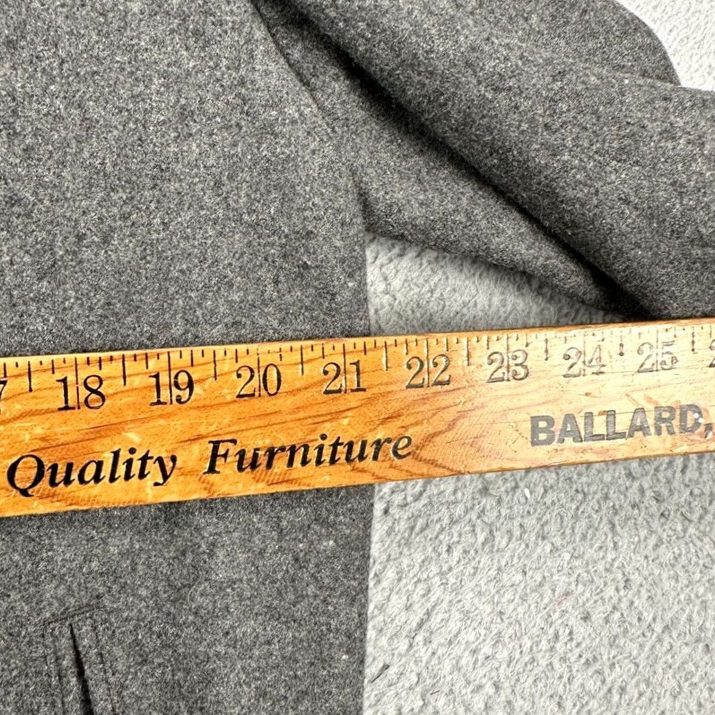 Old Navy Old Navy Wool Blend Jacket Coat Mens Medium Grey Winter Full Zip Pockets Size US M / EU 48-50 / 2 - 7 Thumbnail