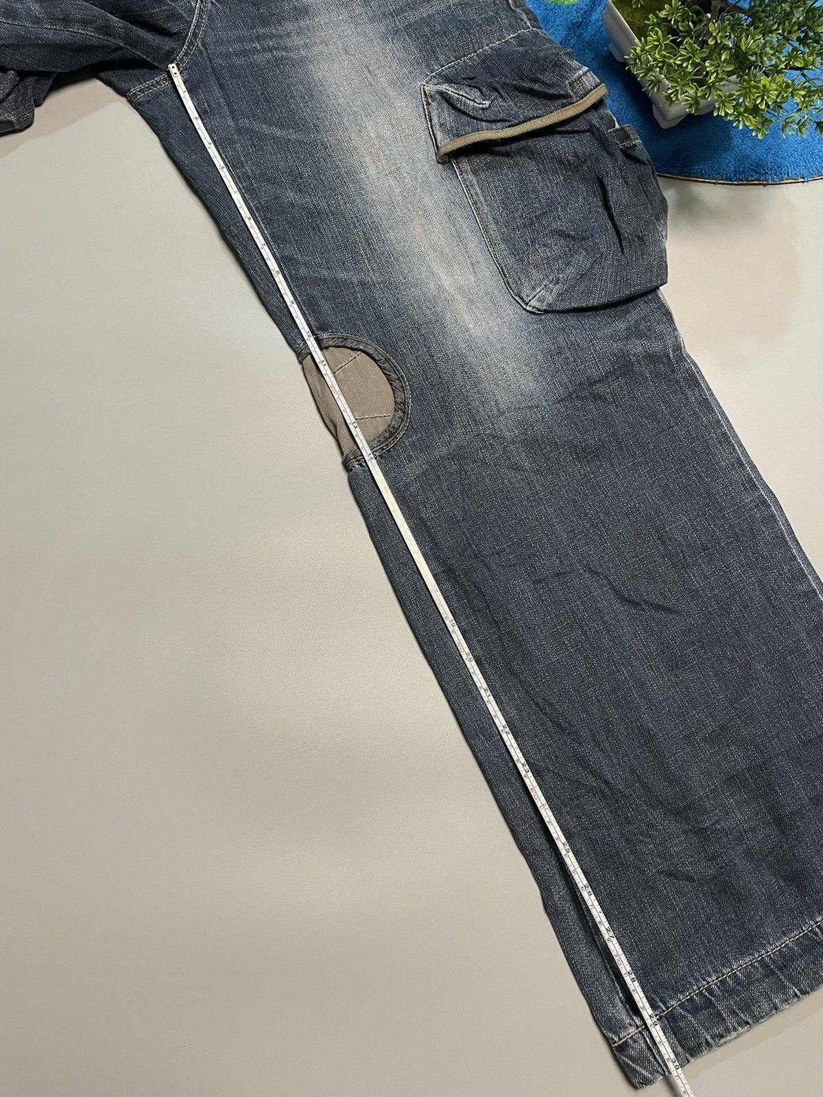 PPFM Ppfm Yellow Riot Bondage Cargo Denim Size US 32 / EU 48 - 24 Thumbnail