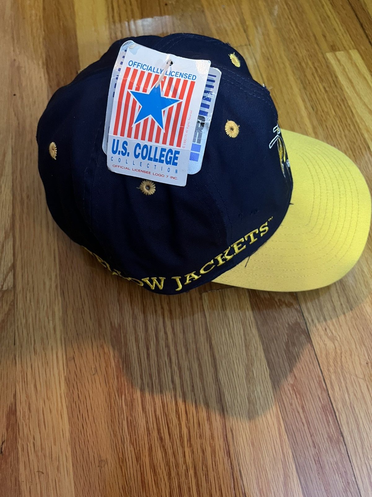 Logo 7 Vintage Georgia Tech Yellow Jackets Hat Size ONE SIZE - 2 Thumbnail