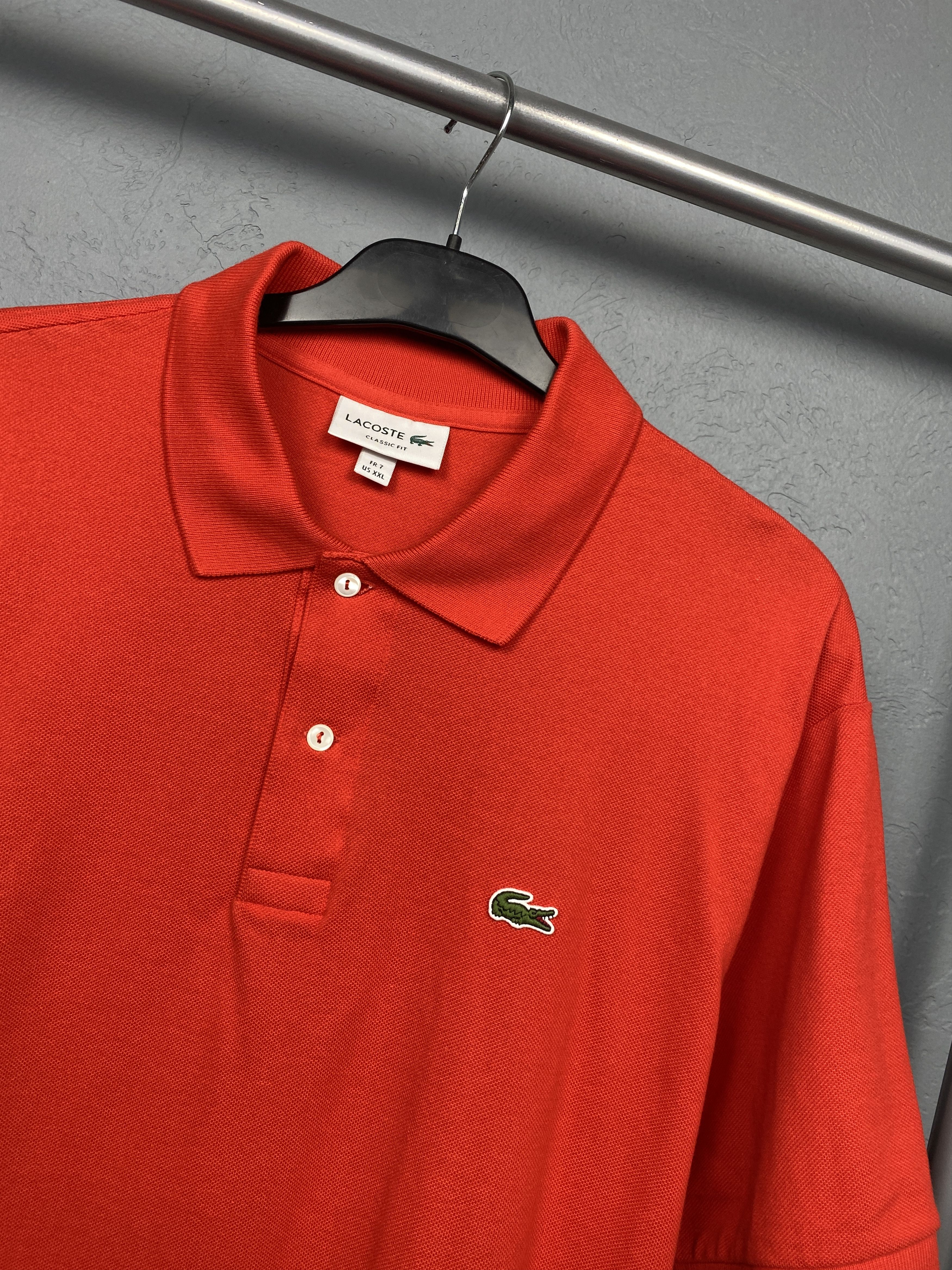 Lacoste Lacoste Vintage Mens Polo Shirt Size 7 XXL Size US XXL / EU 58 / 5 - 2 Thumbnail