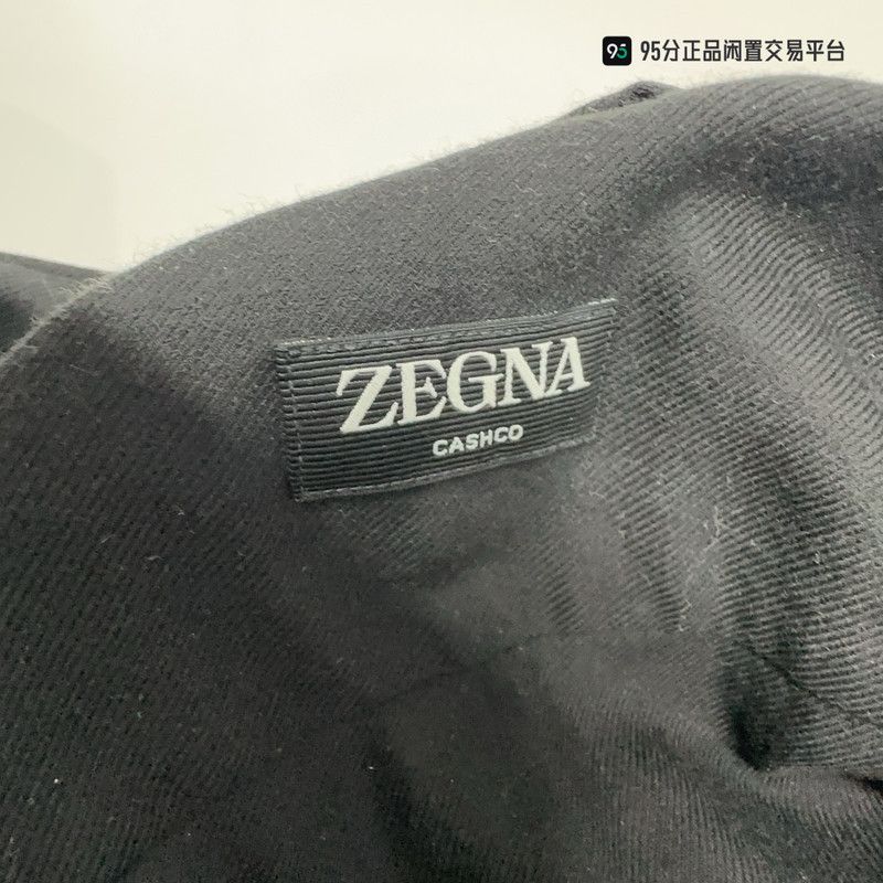 Ermenegildo Zegna Zegna FW22 Men's Solid Single-Breasted Long-Sleeve Shirt Size US L / EU 52-54 / 3 - 1 Thumbnail