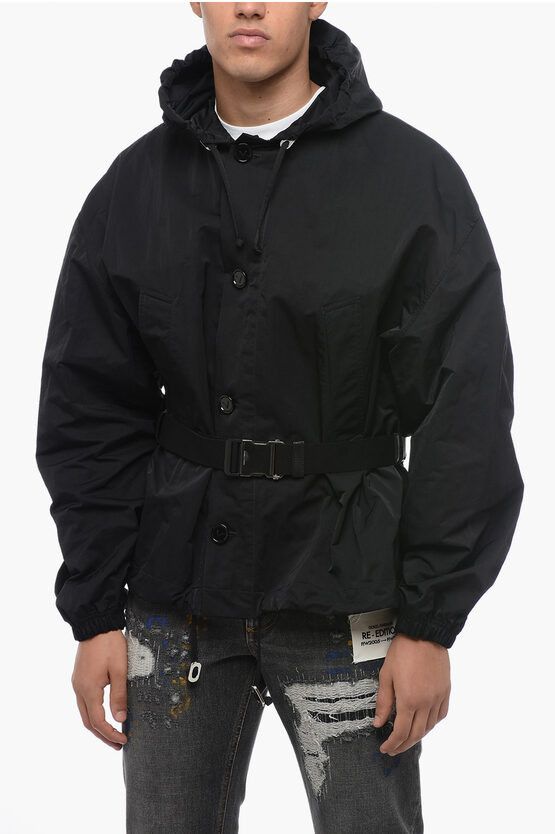 Bottega Veneta Foldable Windbreaker with funny pack Size US S / EU 44-46 / 1 - 1 Thumbnail