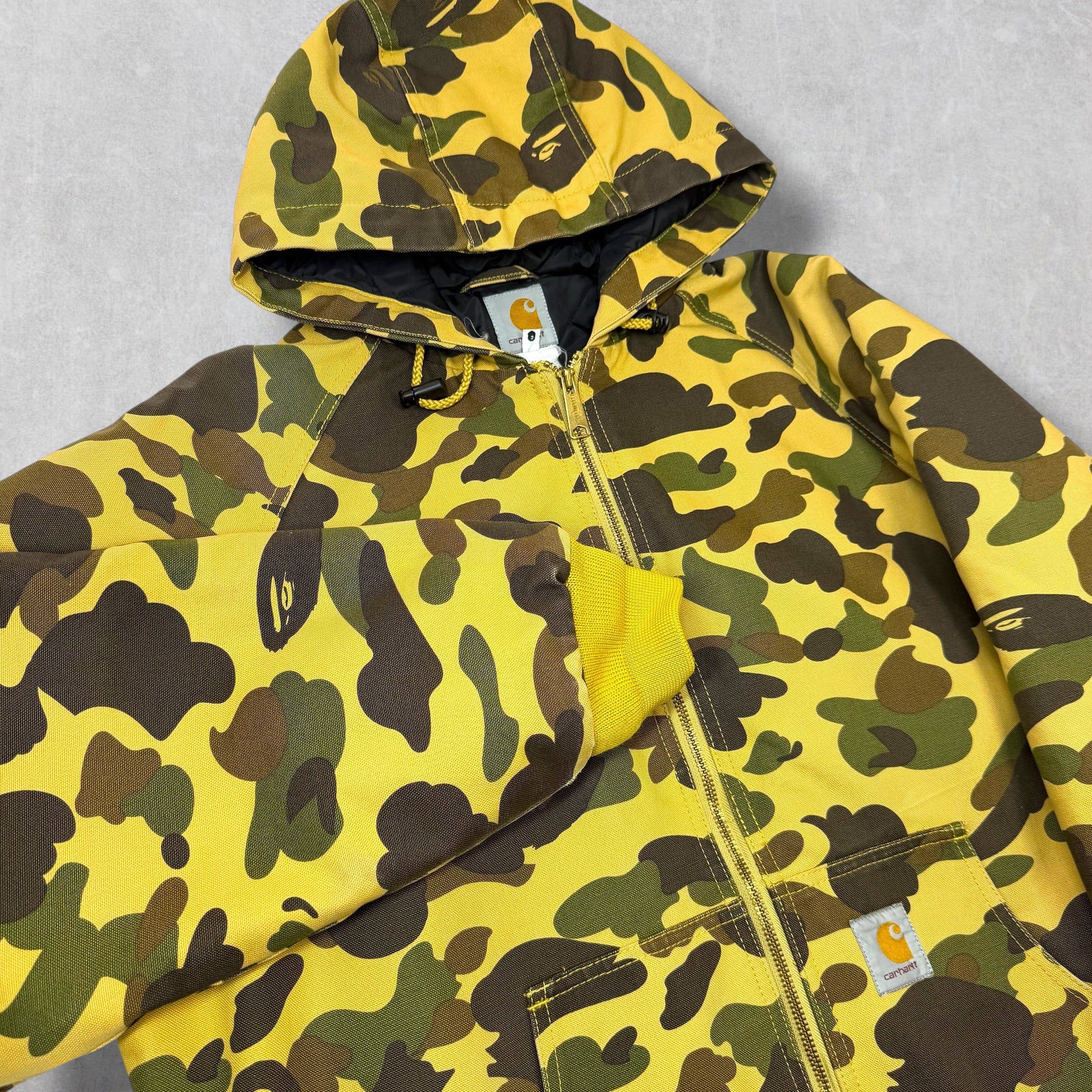 Bape × Carhartt Bape x Carhartt 1st Yellow Camo Jacket L Size US L / EU 52-54 / 3 - 2 Thumbnail