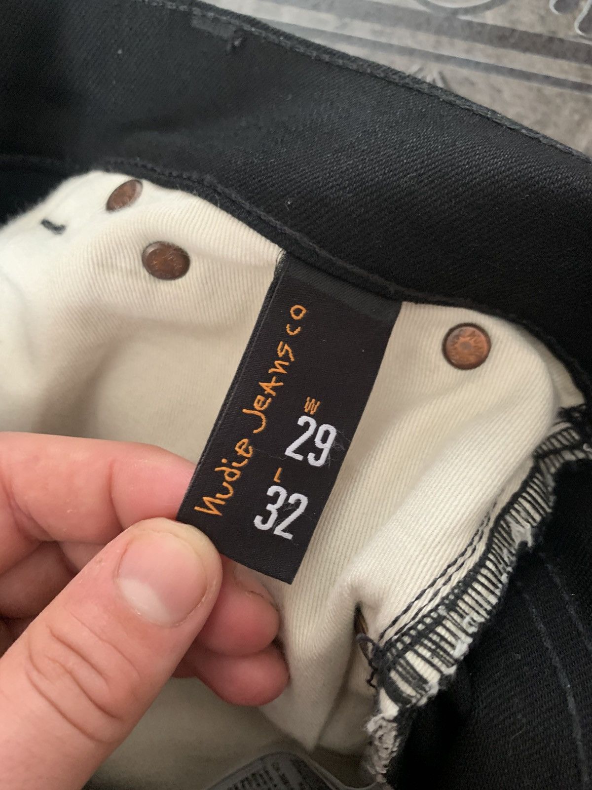 Nudie Jeans Nudie Jeans Black vintage 29/32 Size US 29 - 13 Thumbnail