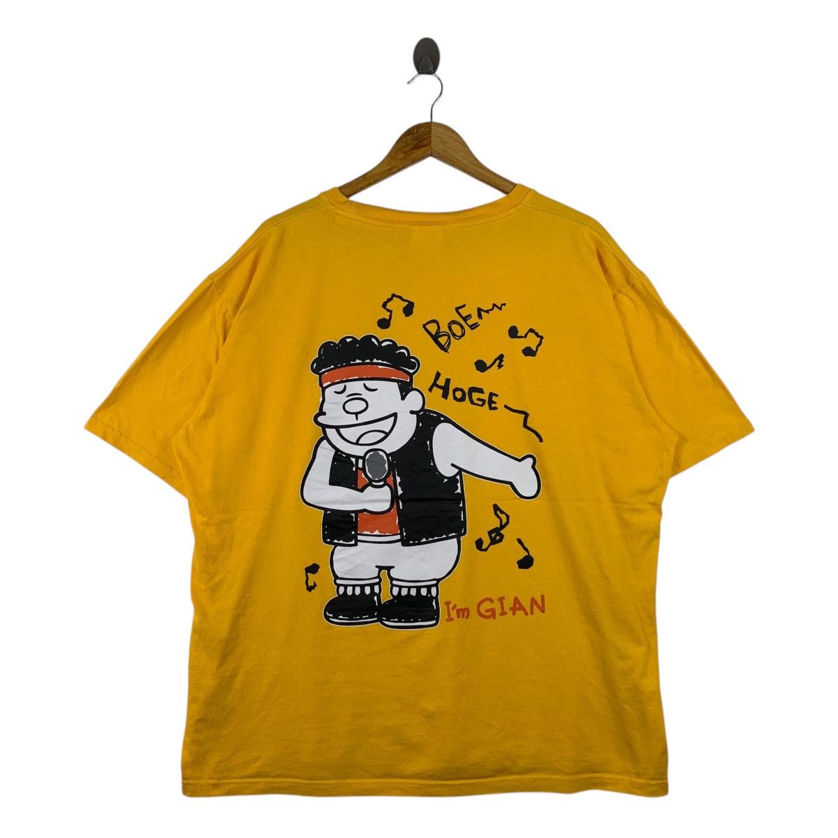 Vintage DORAEMON Giant Character Japanese Cartoon Series Big T-Shirt Size US XXL / EU 58 / 5 - 2 Thumbnail