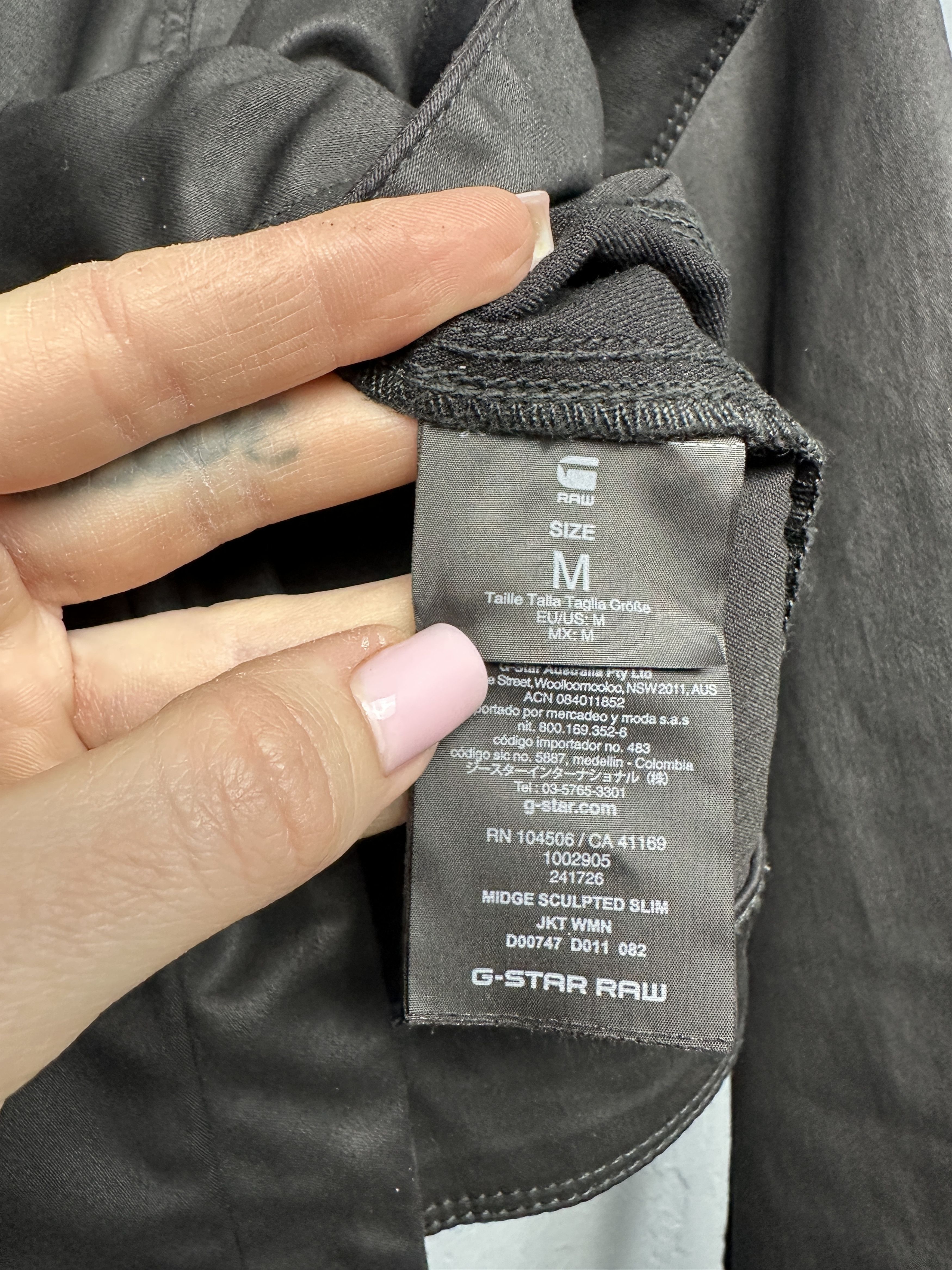 G-Star G Star Raw Womens Midge Sculpted Slim Jacket Size M / US 6-8 / IT 42-44 - 5 Thumbnail