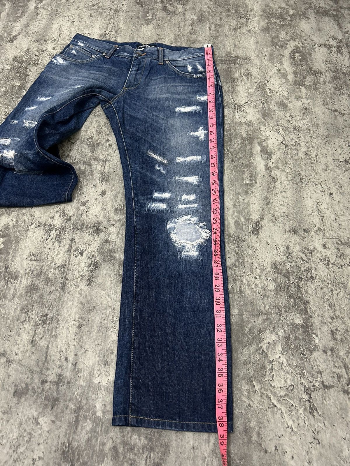 Dolce & Gabbana Dolce & Gabbana Distressed Jeans Size US 33 - 22 Thumbnail