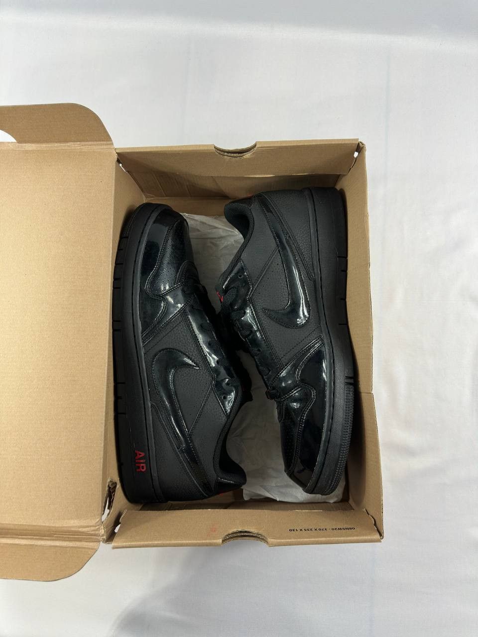 Nike Nike Air Prestige 3 'Patent Black Red' 386114-006 Size US 13 / EU 46 - 9 Thumbnail