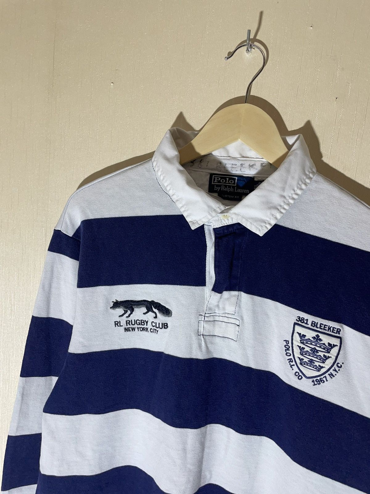 Polo Ralph Lauren × Rugby Ralph Lauren × Vintage Polo Ralph Lauren rugby vintage jersey 90s Size US XL / EU 56 / 4 - 3 Thumbnail