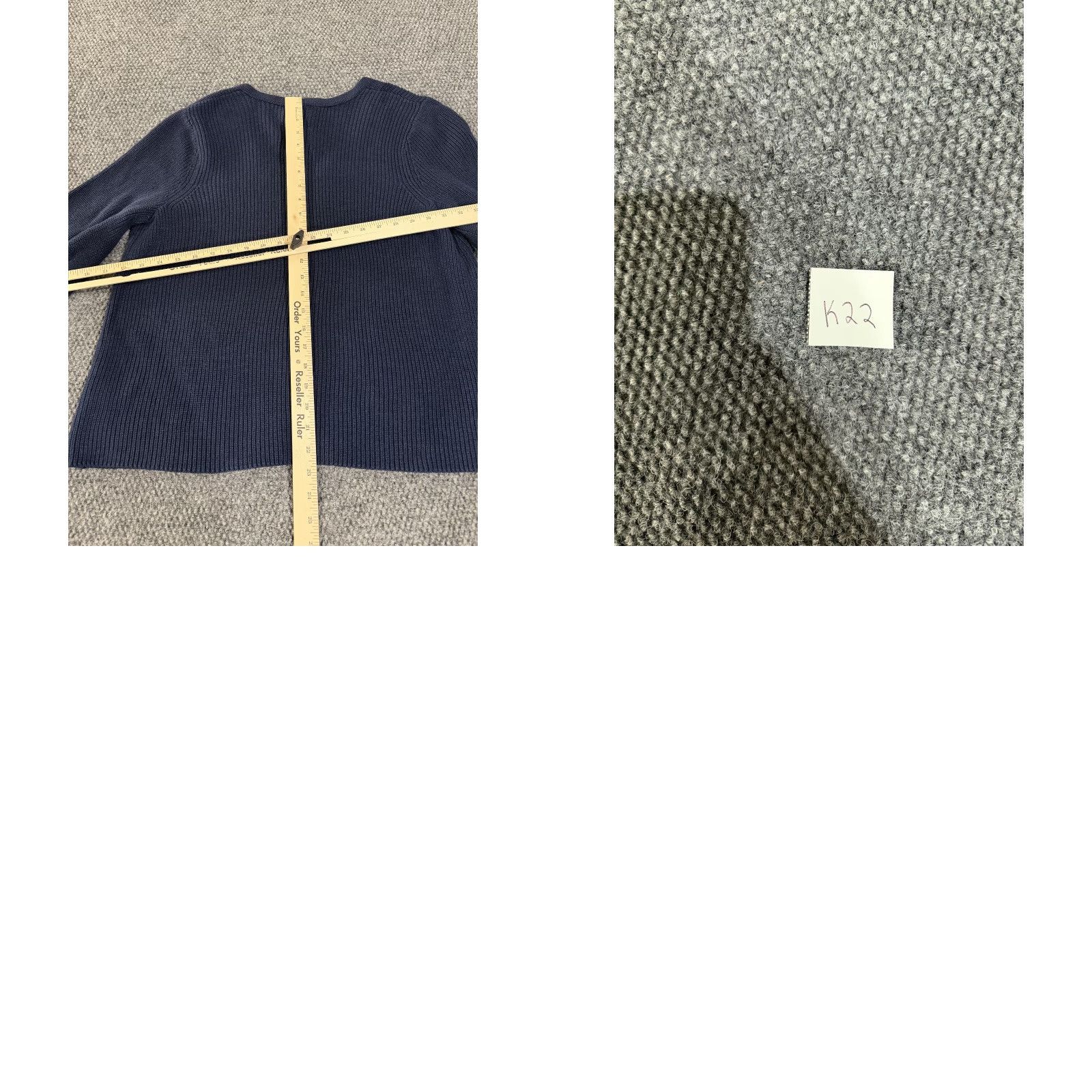 NIC+ZOE NIC+ZOE Sweater Womens XL Blue Knit Long Sleeve Crewneck Pullover Size XL / US 12-14 / IT 48-50 - 8 Thumbnail