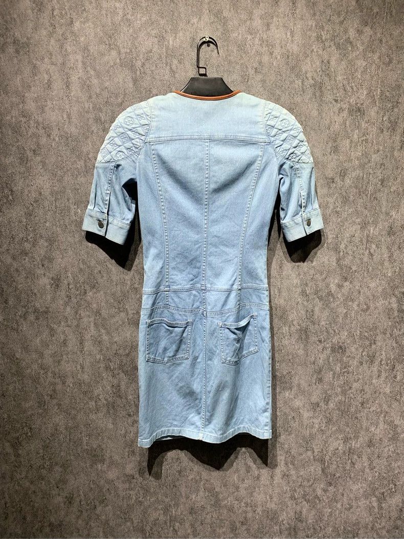 Louis Vuitton LOUIS VUITTON Denim dress Size XXS / US 00 / IT 34 - 8 Thumbnail