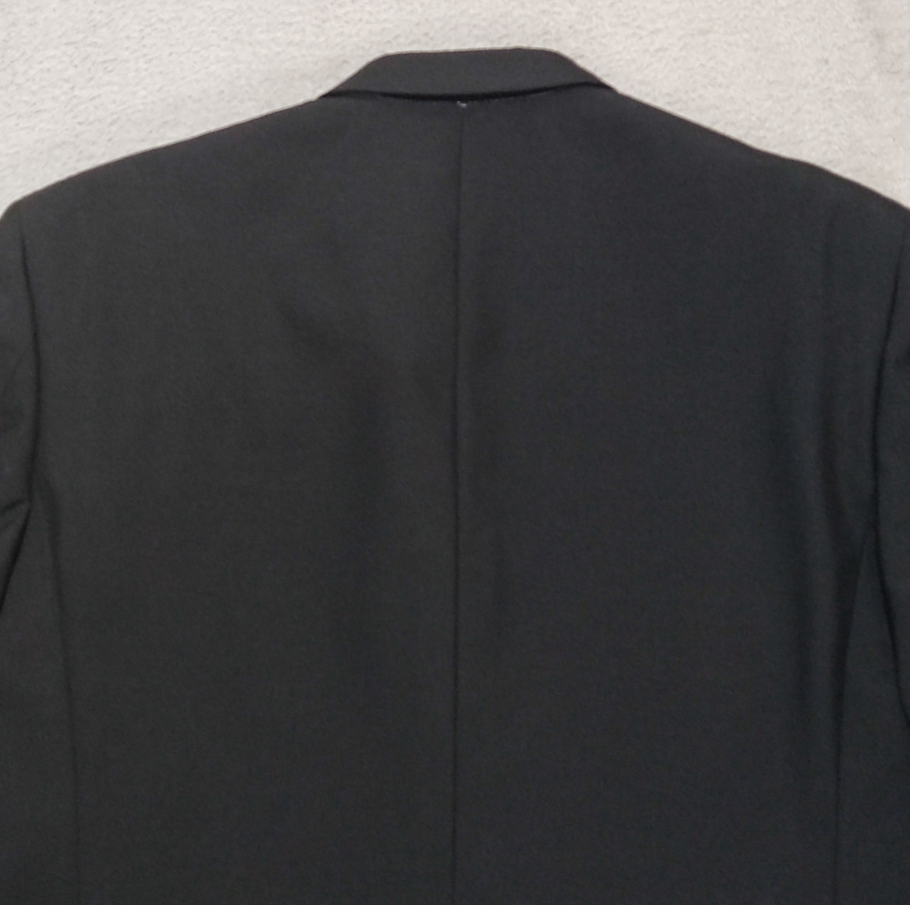 Pierre Cardin Vintage Pierre Cardin JDM Double Breasted Wool Blazer Black Size 44S - 7 Thumbnail