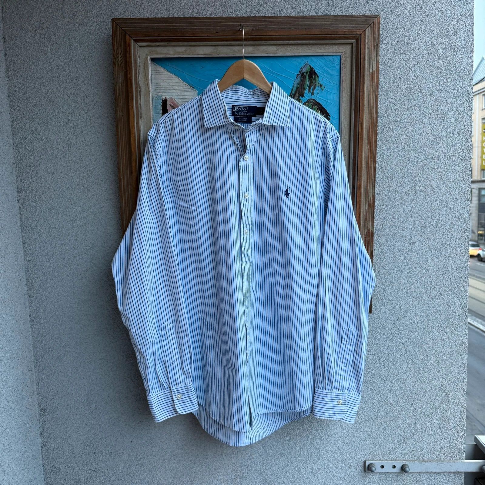 Polo Ralph Lauren Ralph Lauren Vintage 90s Shirt Striped Button Up Size US L / EU 52-54 / 3 - 1 Thumbnail