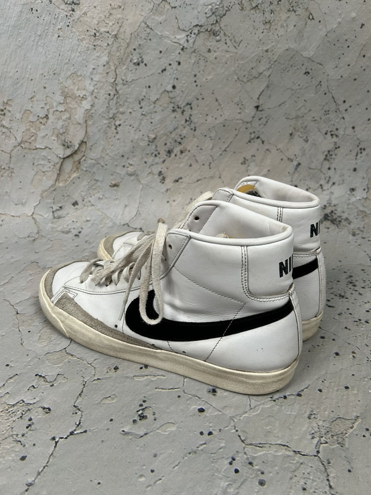 Nike Vintage Nike Blazer Hi Basketball Skateboarding Sneakers Size US 12.5 / EU 45-46 - 4 Thumbnail