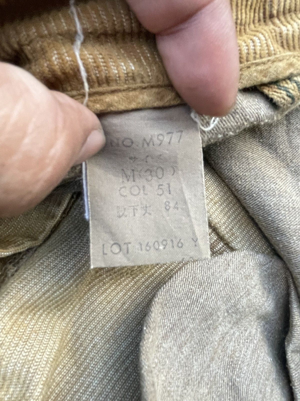 If Six Was Nine Vintage Blue Way Coduroy Pant Size US 32 / EU 48 - 10 Thumbnail