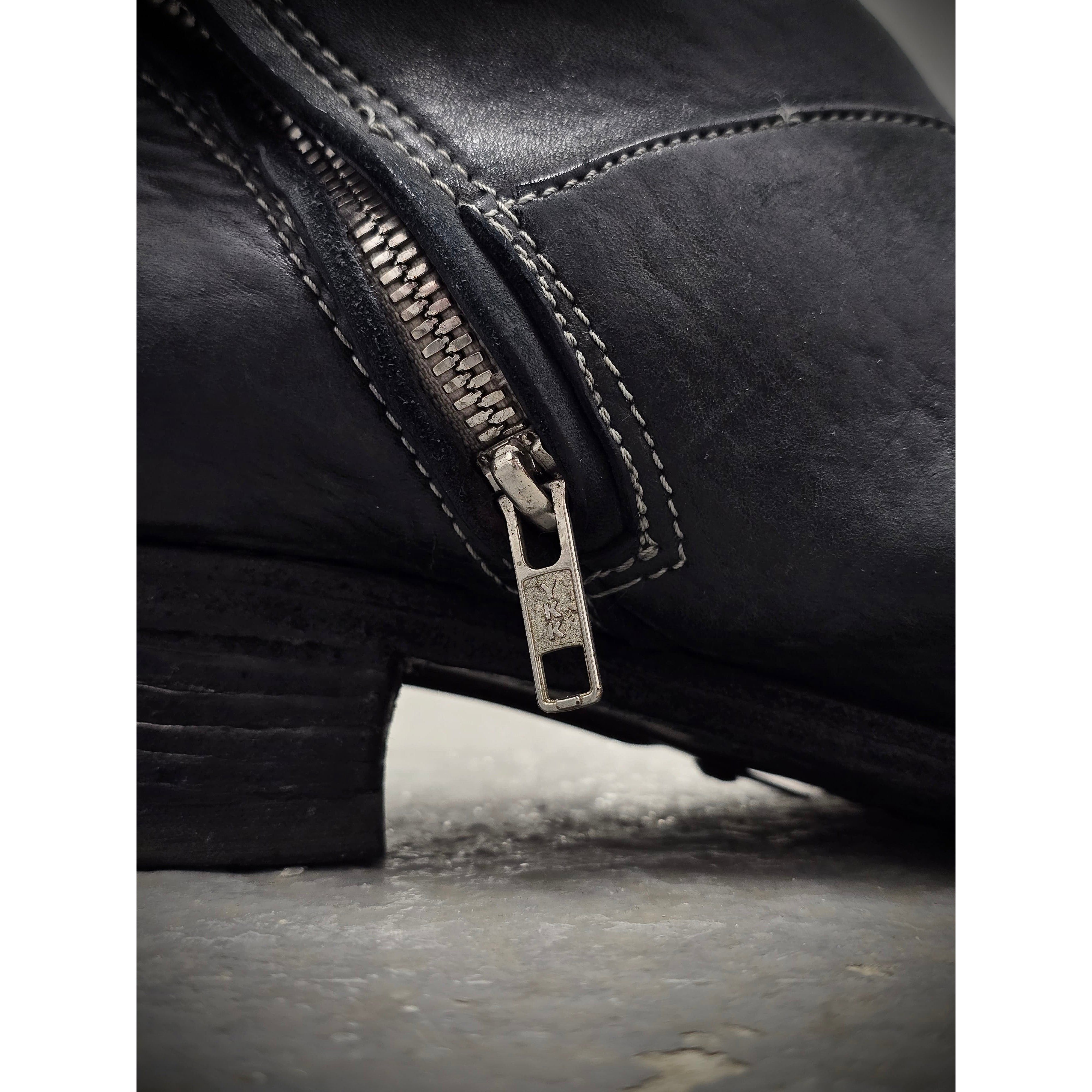 Carol Christian Poell Carol Christian Poell Object-dyed Horse Tornado Zip Boots Size US 8 / EU 41 - 5 Thumbnail