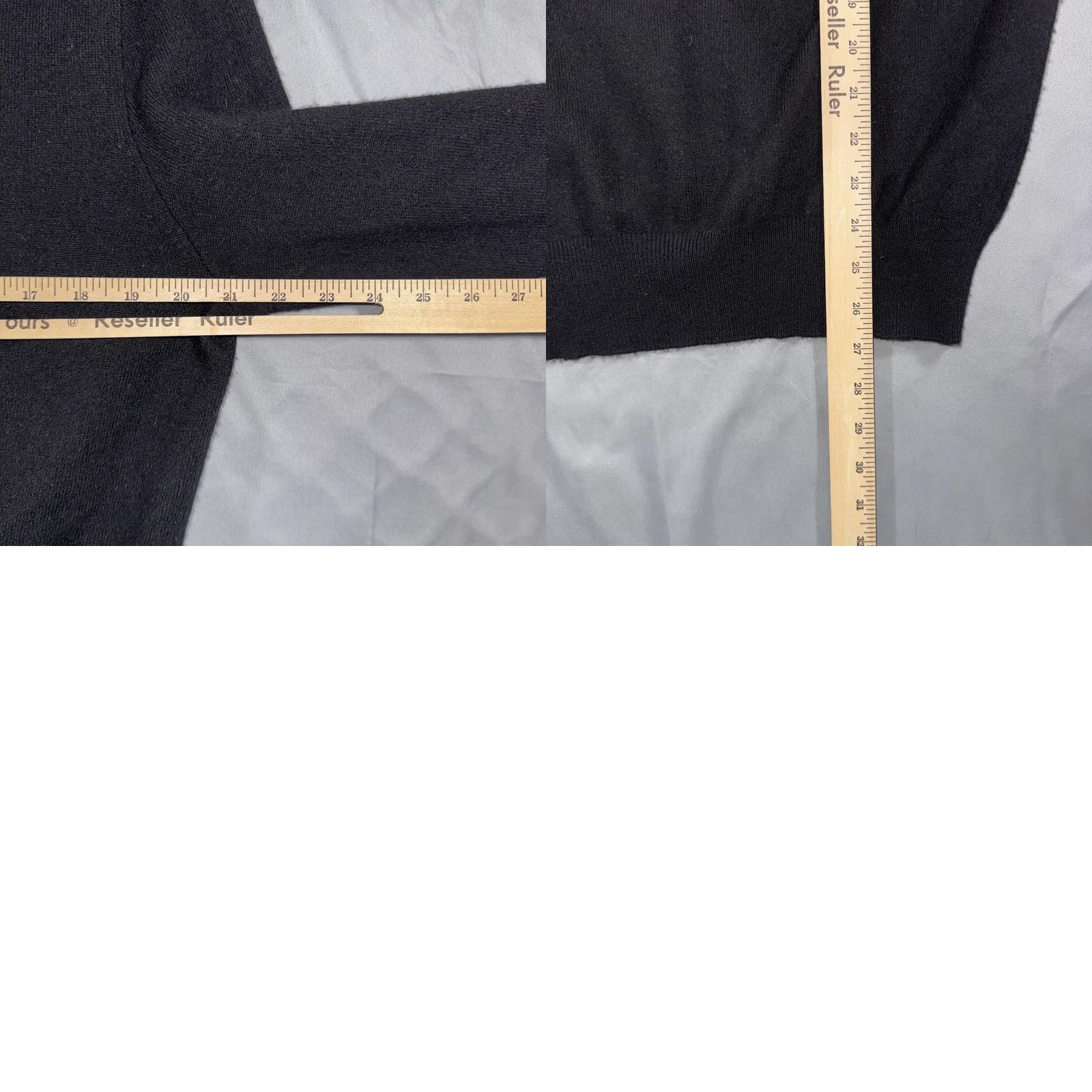 Polo Ralph Lauren Polo Ralph Lauren Sweater Men's L Black Merino Wool V-Neck Pullover Knit Size US L / EU 52-54 / 3 - 8 Thumbnail