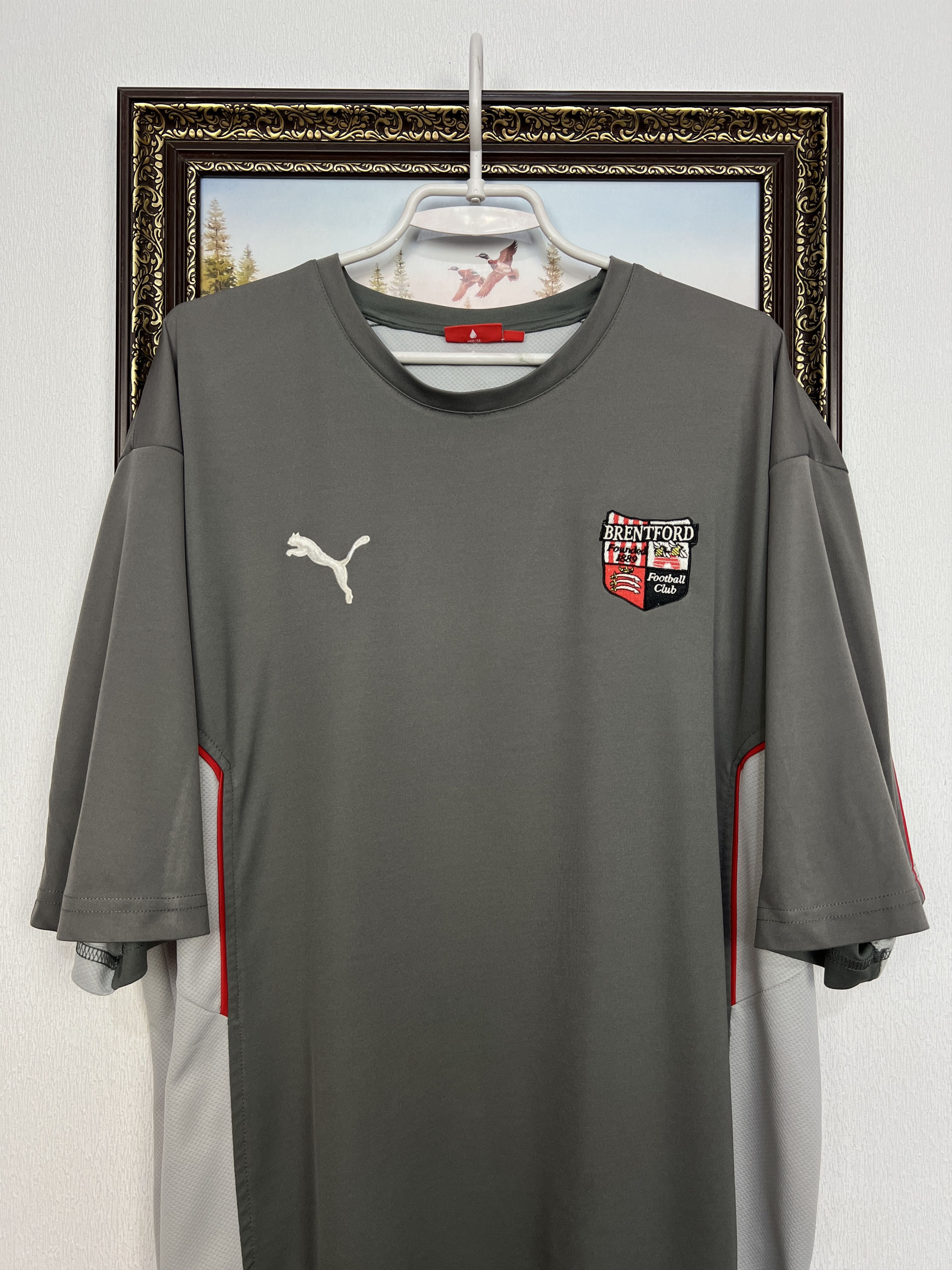Puma Vintage Brentford Football Train Shirt Soccer Jersey Trikot Size US XL / EU 56 / 4 - 2 Thumbnail