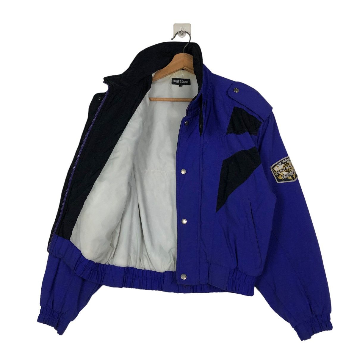 Hysteric Glamour 🔥Vintage Cropped Biker Jacket Ski Square Point Japan Size US M / EU 48-50 / 2 - 11 Thumbnail
