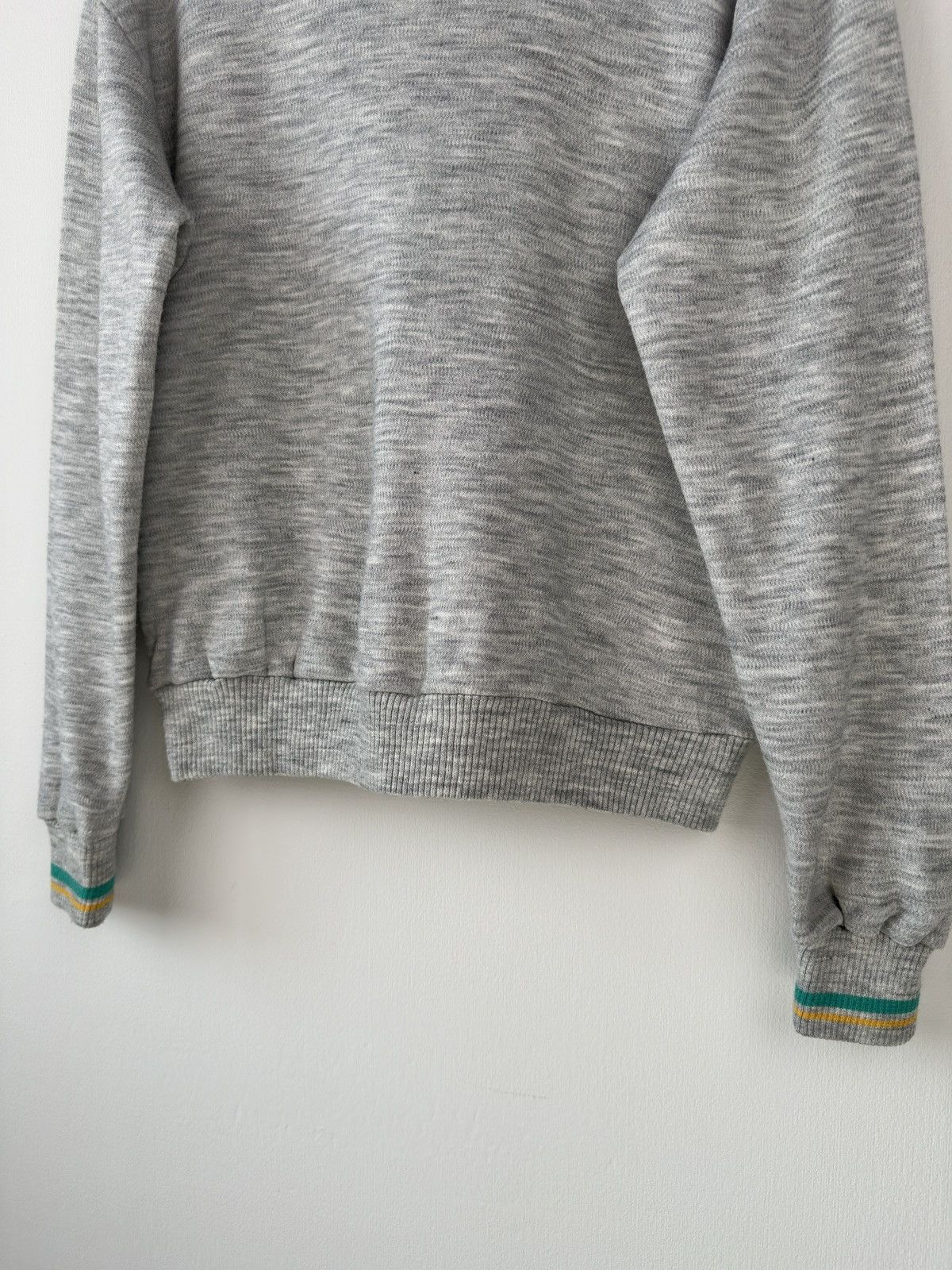 Adidas 80s Vintage ADIDAS Big Logo Sweatshirt made in Korea Size US M / EU 48-50 / 2 - 13 Thumbnail