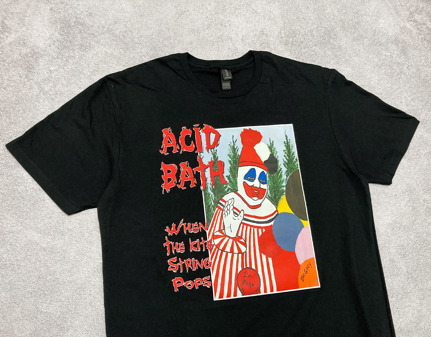 Band Tees T-shirt Acid Bath when the kite string pops - rock metal Size US L / EU 52-54 / 3 - 2 Thumbnail