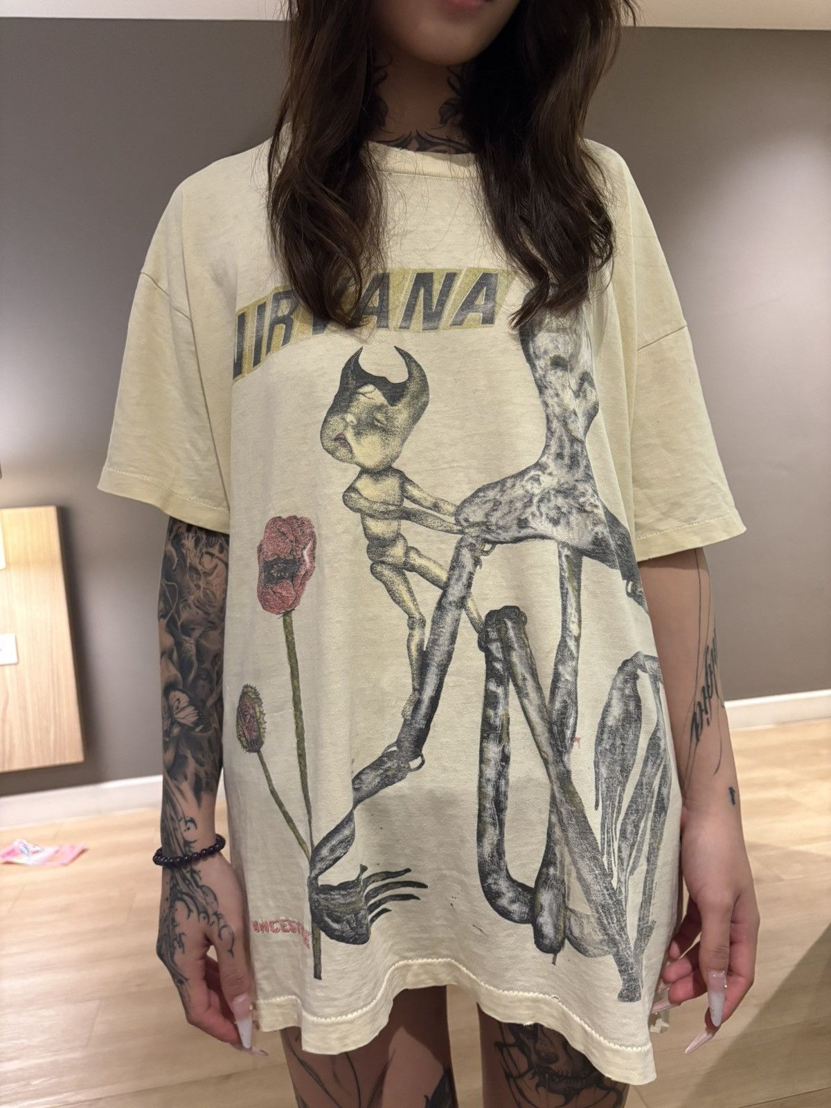 Band Tees 1993 Nirvana incesticode Size US L / EU 52-54 / 3 - 1 Thumbnail