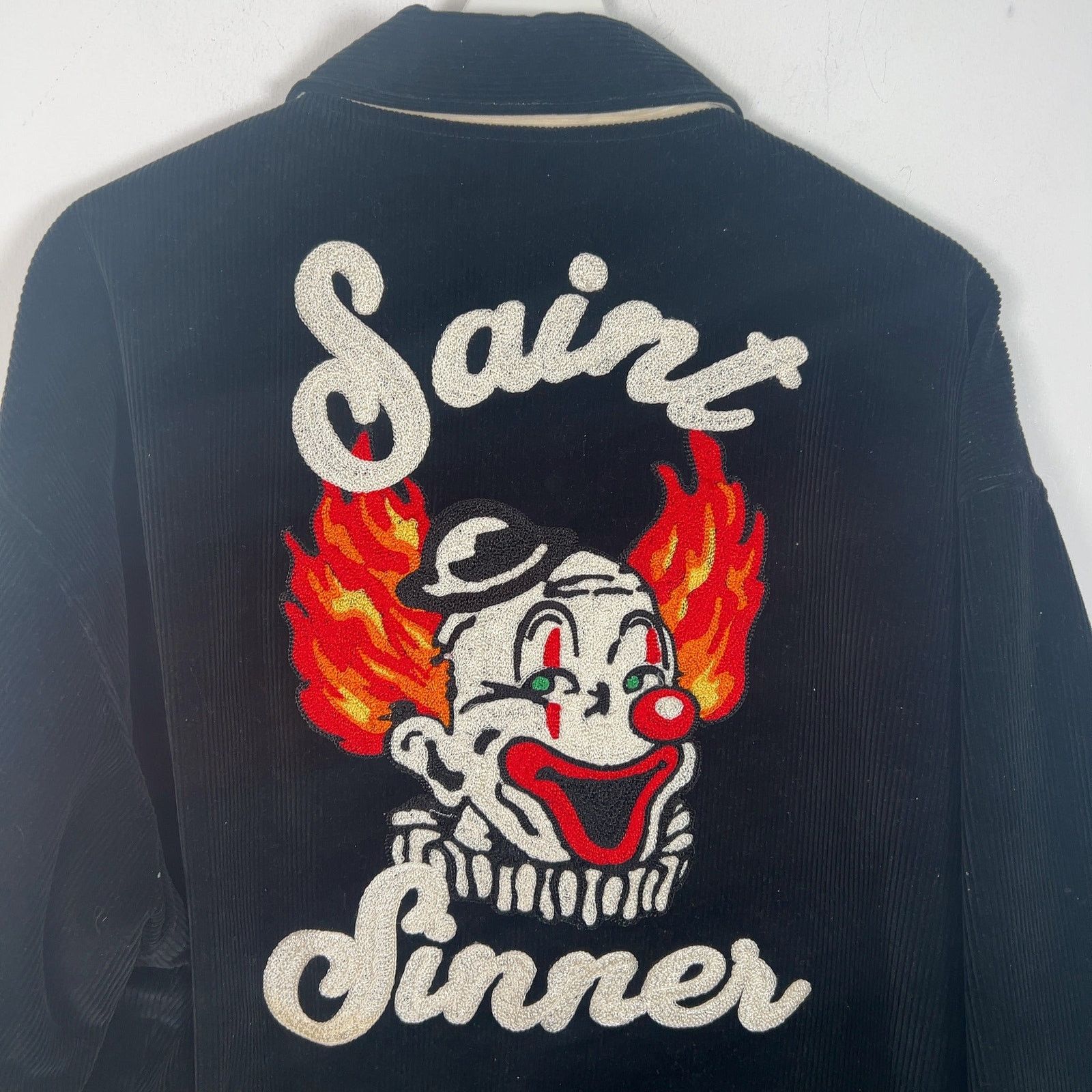 Saint Michael Saint Michael 'Sinner Circus' Corduroy Varsity Jacket Size US XL / EU 56 / 4 - 5 Thumbnail