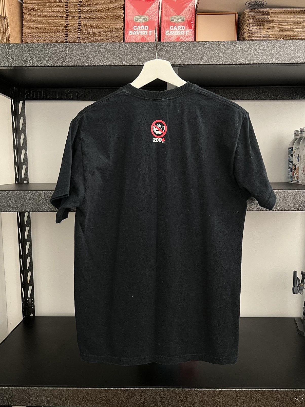 Vintage 2004 The Scream George Bush Again President Thrashed T-Shirt Size US M / EU 48-50 / 2 - 2 Thumbnail