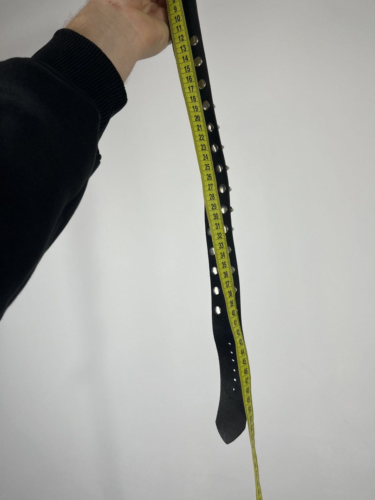 Other Black leather punk spiked choker collar gothic style Size ONE SIZE - 16 Thumbnail