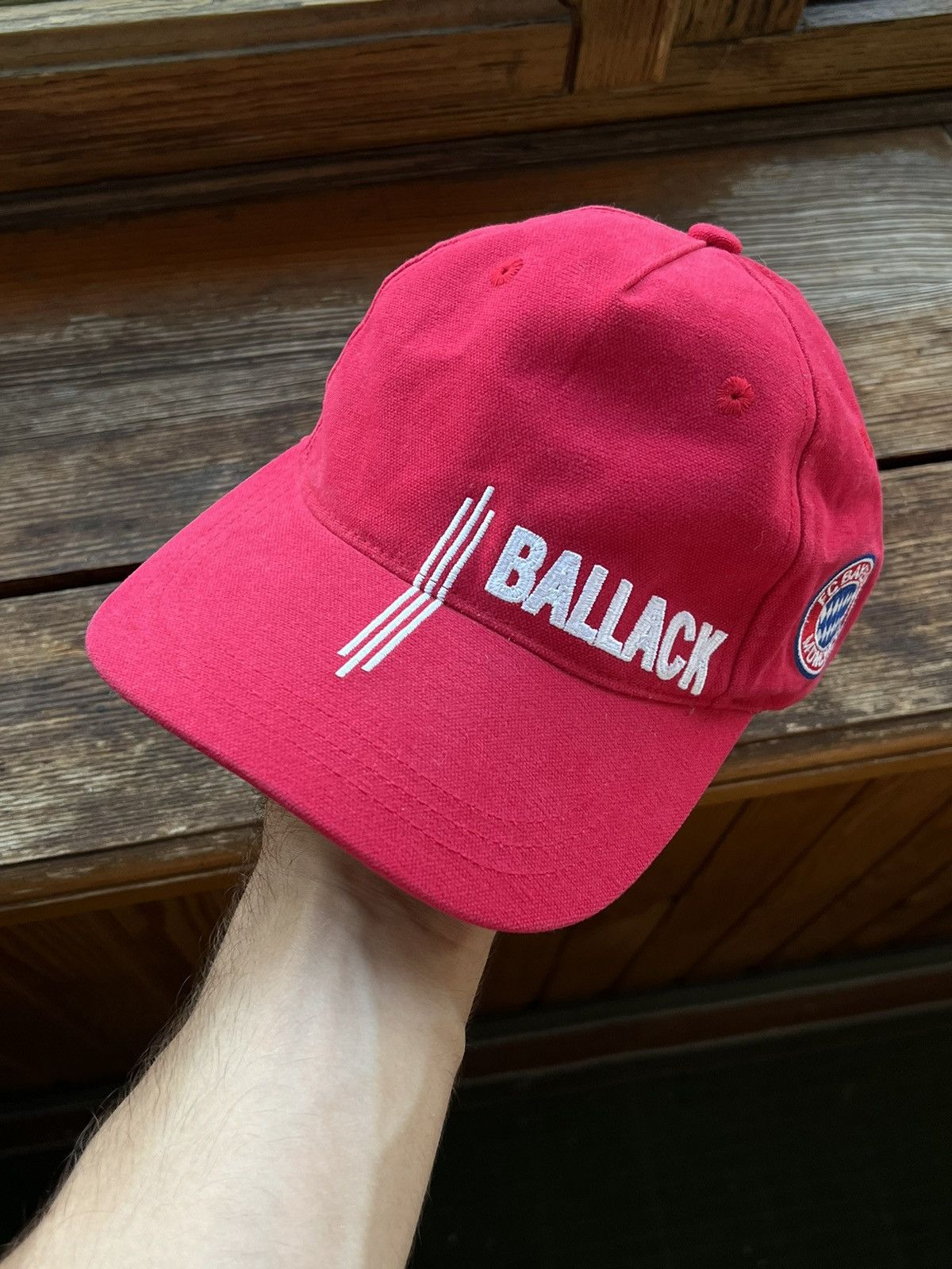 Adidas Vintage Hat Adidas Bayern Munchen 13 Ballack Size ONE SIZE - 1 Thumbnail