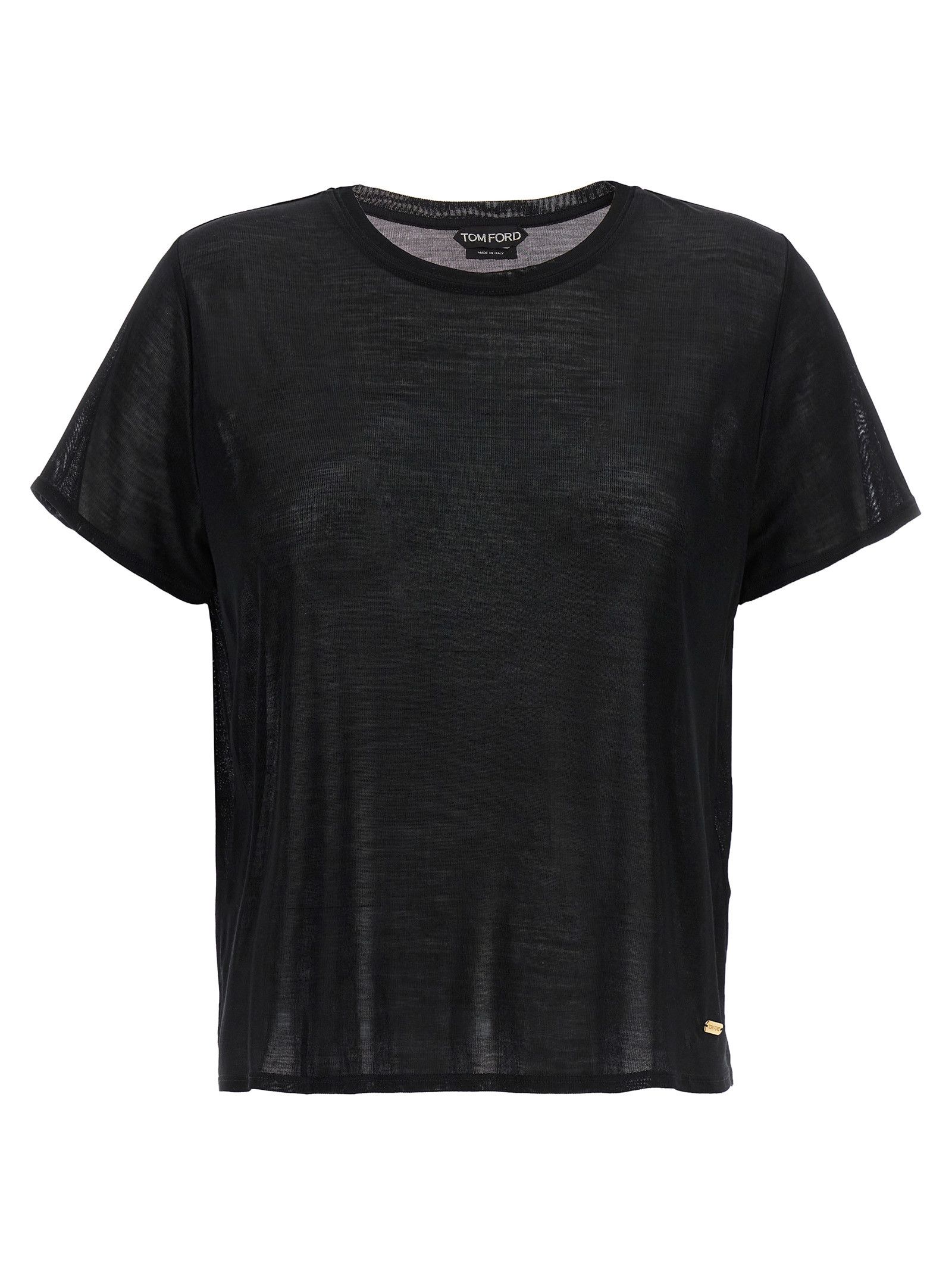 Tom Ford Silk T-Shirt Size L / US 10 / IT 46 - 1 Thumbnail