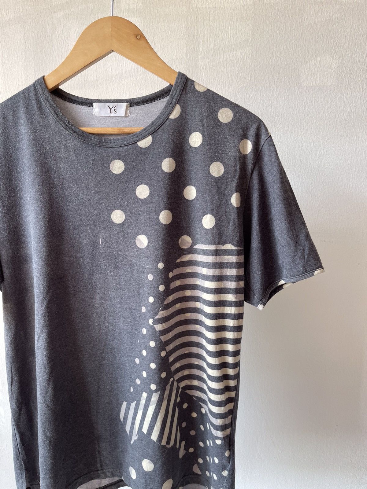Y's for Men × Yohji Yamamoto 2000s Ys For Men Yohji Yamamoto Tee Size US M / EU 48-50 / 2 - 4 Thumbnail