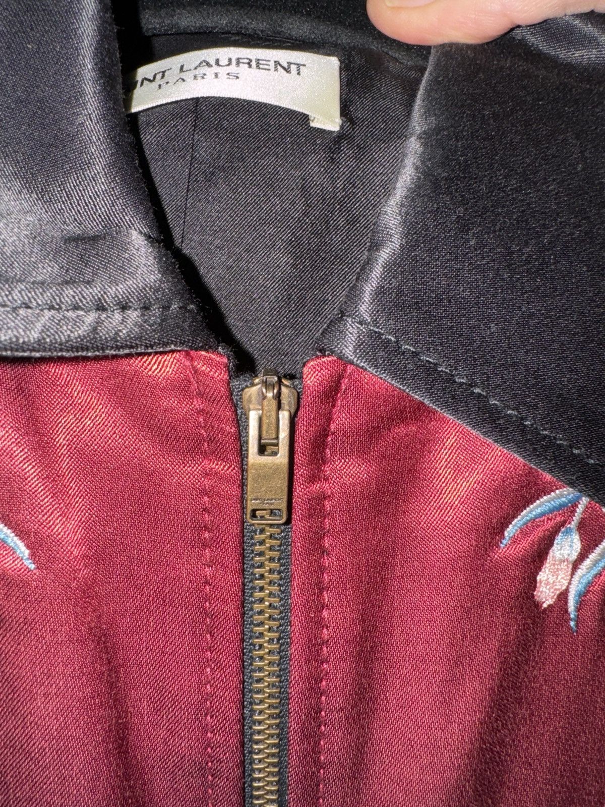Hedi Slimane × Saint Laurent Paris × Yves Saint Laurent 2016 Floral Jacket - Hedi Era Size US M / EU 48-50 / 2 - 11 Thumbnail