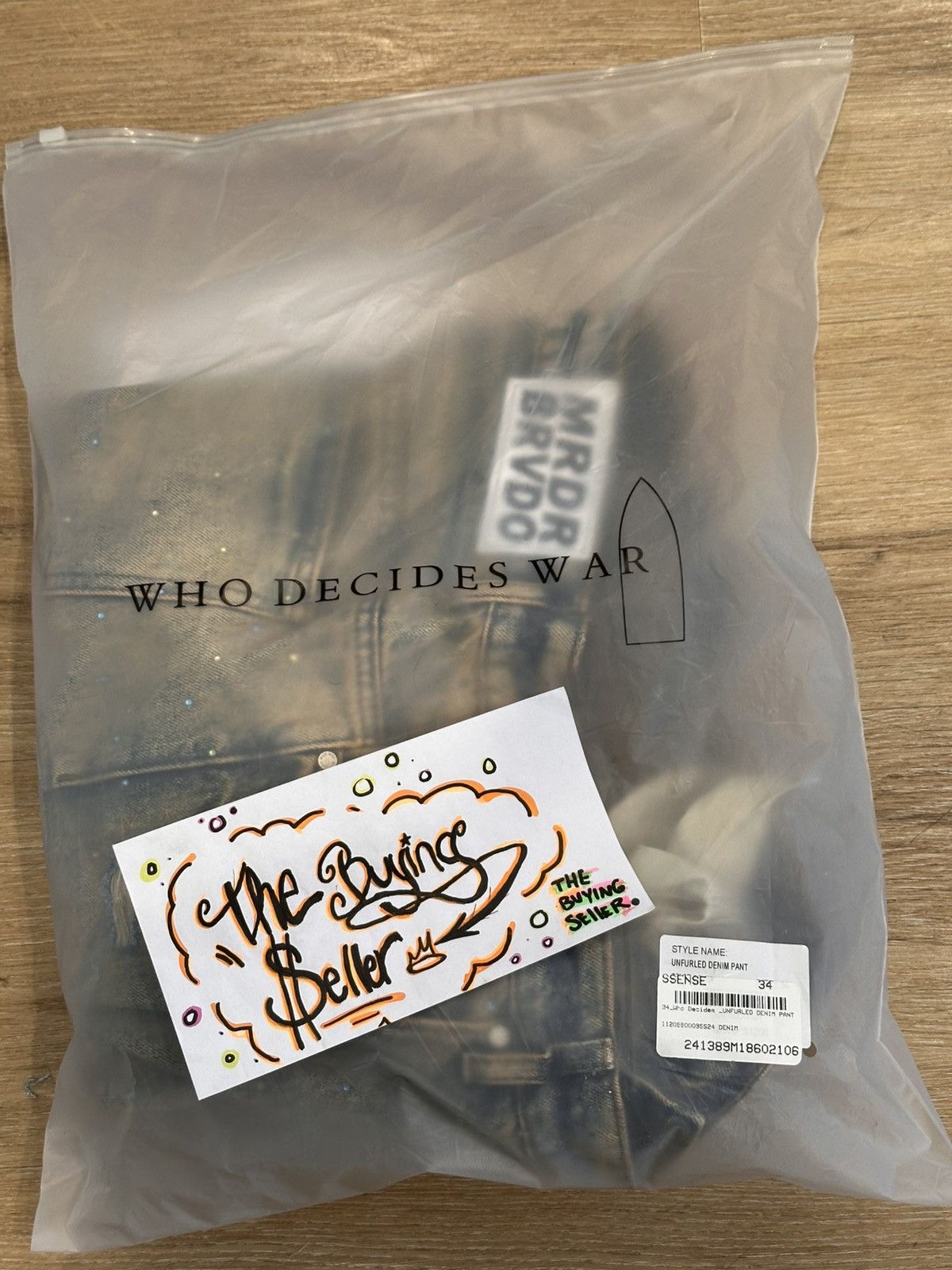 Who Decides War Who Decides War Crystal Denim Size US 34 / EU 50 - 9 Thumbnail