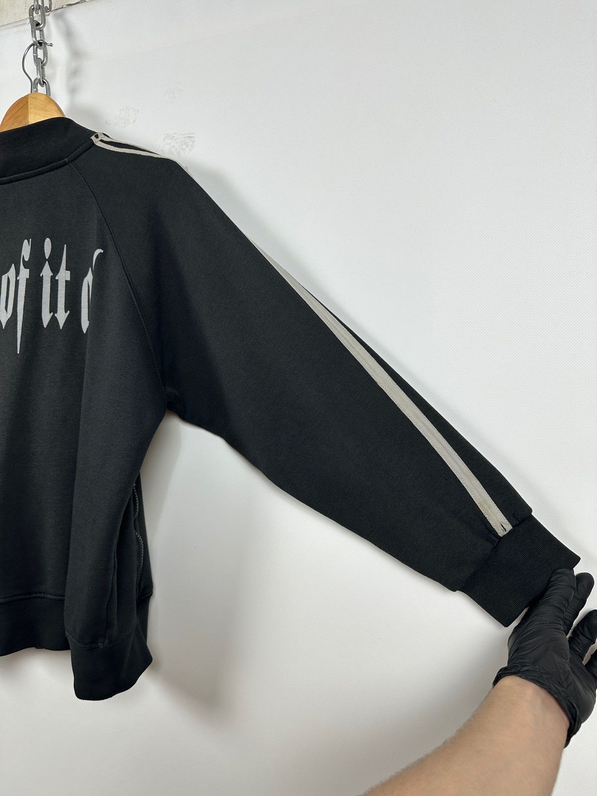 Band Tees Vintage Sick of It All Hardcore Faded Black Zip Track Jacket Size US L / EU 52-54 / 3 - 18 Thumbnail