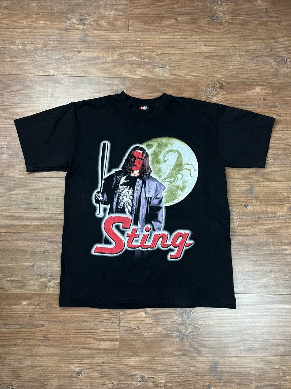 Vintage wcw sting wrestling hot shirt Size xl Wrestling Wwe 90’s