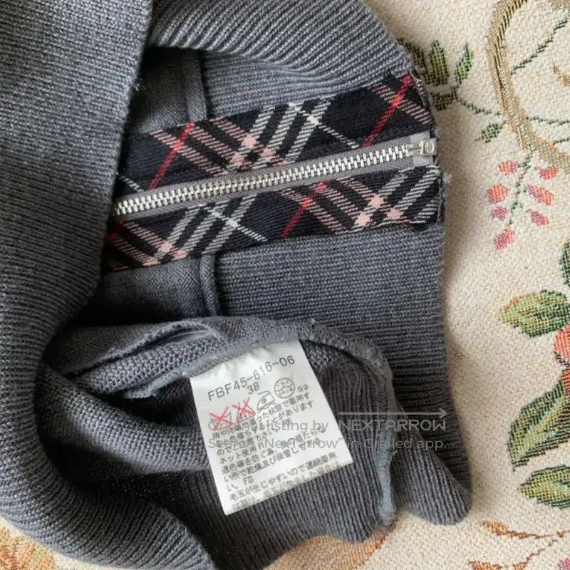 Burberry Burberry Gray Wool Women's Cardigan. Size M / US 6-8 / IT 42-44 - 8 Thumbnail