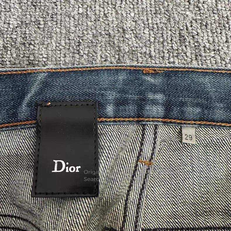 Dior Dior Vintage Washed Blue Destroyed Denim Pants Size US 29 - 4 Thumbnail