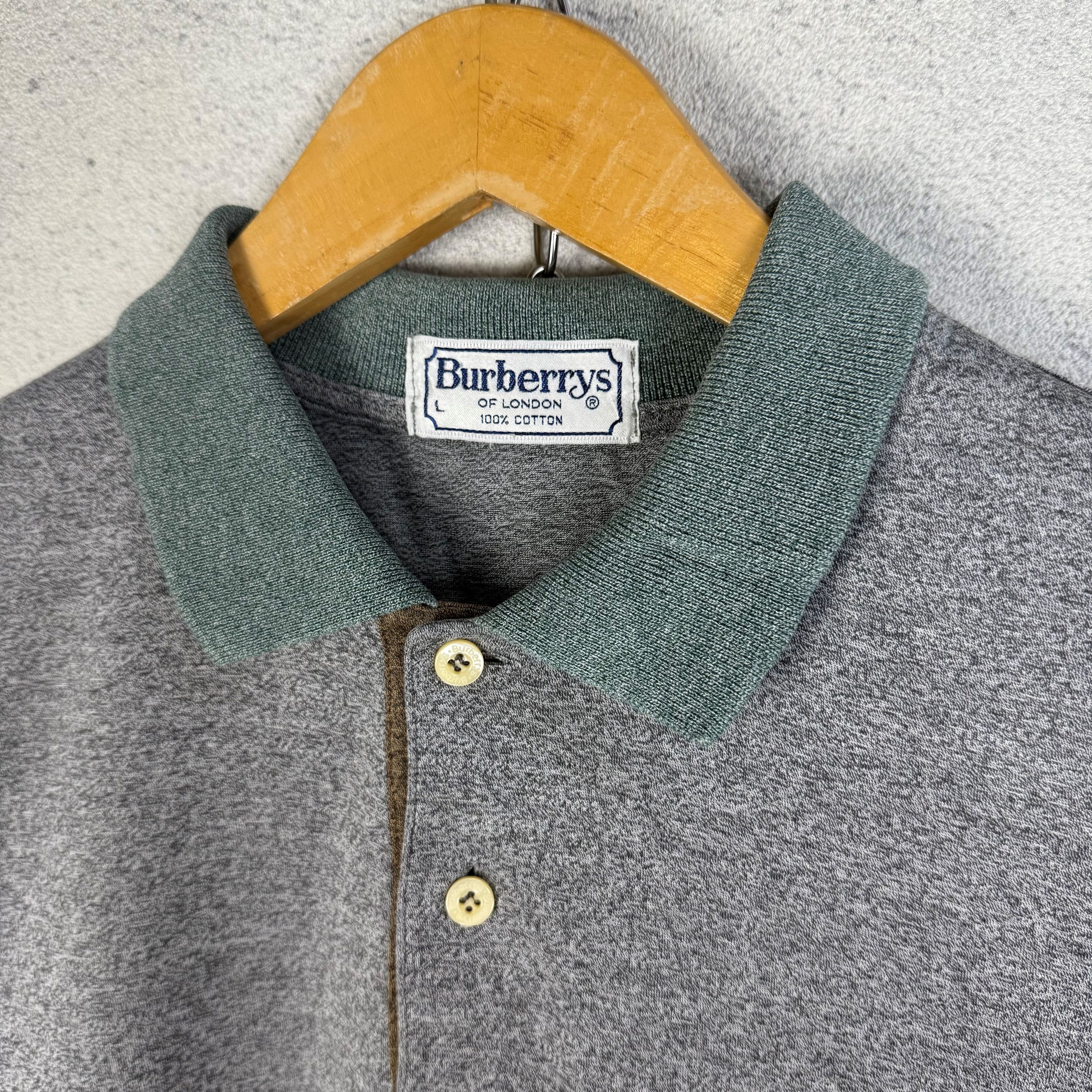 Burberry Vintage Burberry Polo Shirt Size US L / EU 52-54 / 3 - 4 Thumbnail