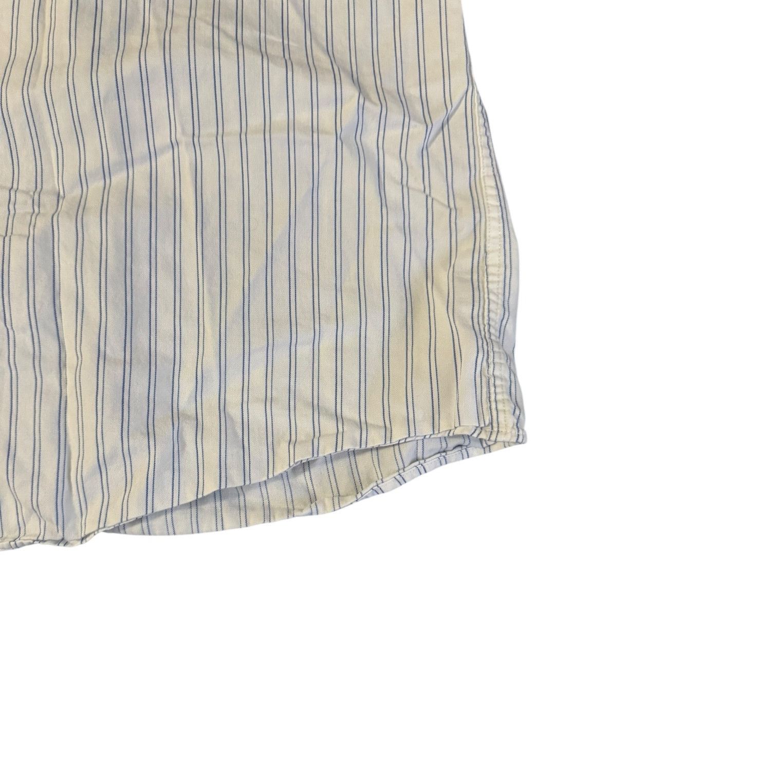 Michael Kors Michael Kors Striped Shirt Medium 15.5 White & Blue Stripes Size US M / EU 48-50 / 2 - 3 Thumbnail