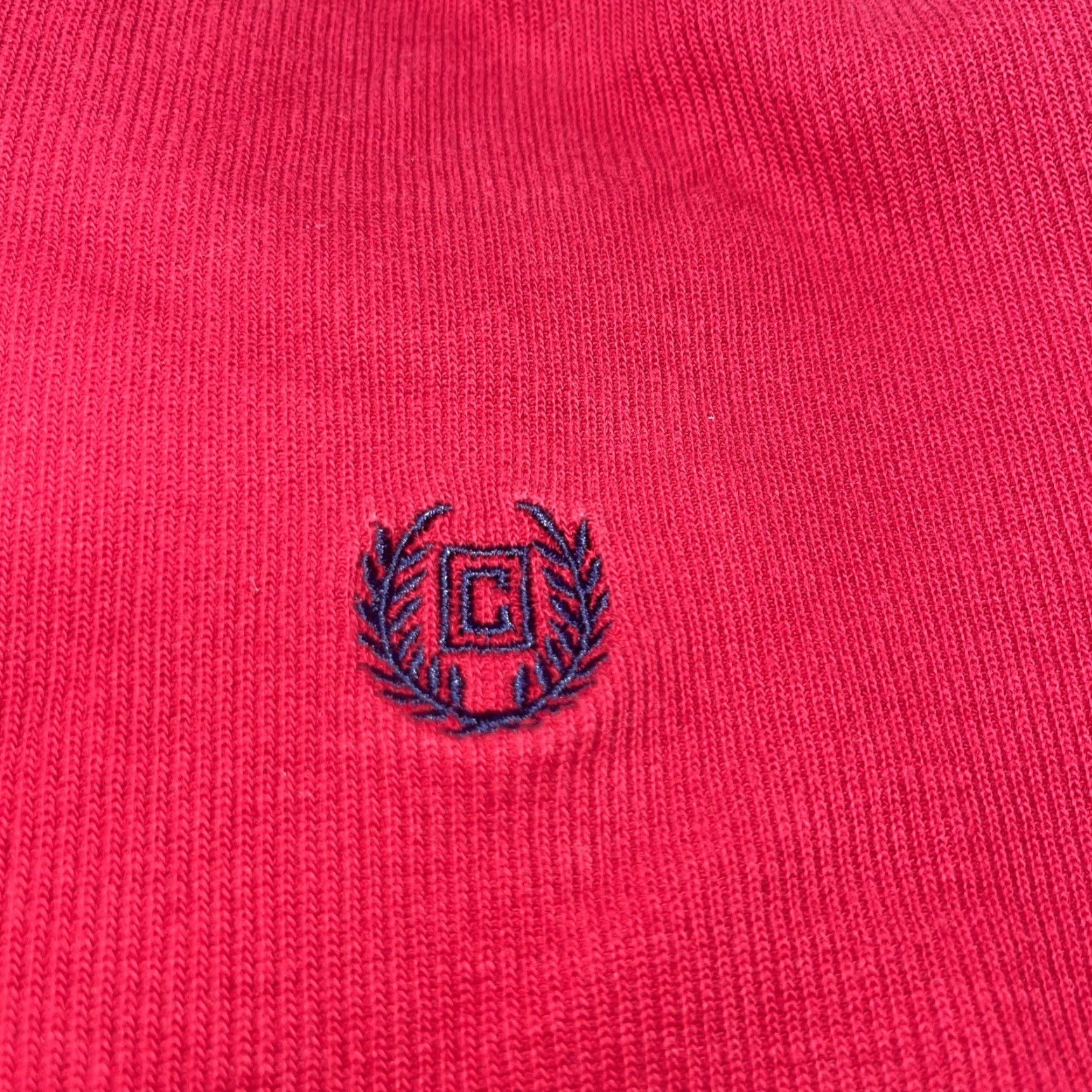 Chaps CHAPS Pullover Shirt Red XL Long Sleeve 1/4 Zip High Neck Cotton Embroidered Logo Men Size US XL / EU 56 / 4 - 4 Thumbnail