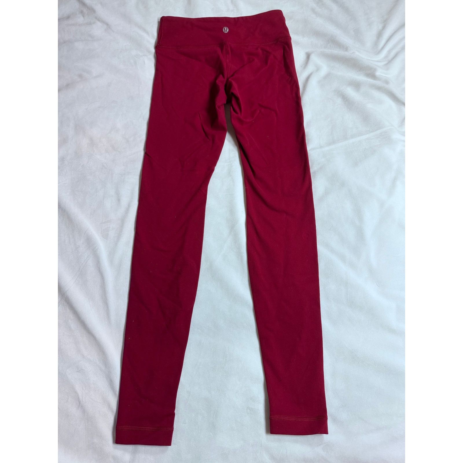 Lululemon Lululemon Athletica Instill High Rise Legging Wine Red Size4 Size 27" / US 4 / IT 40 - 2 Thumbnail
