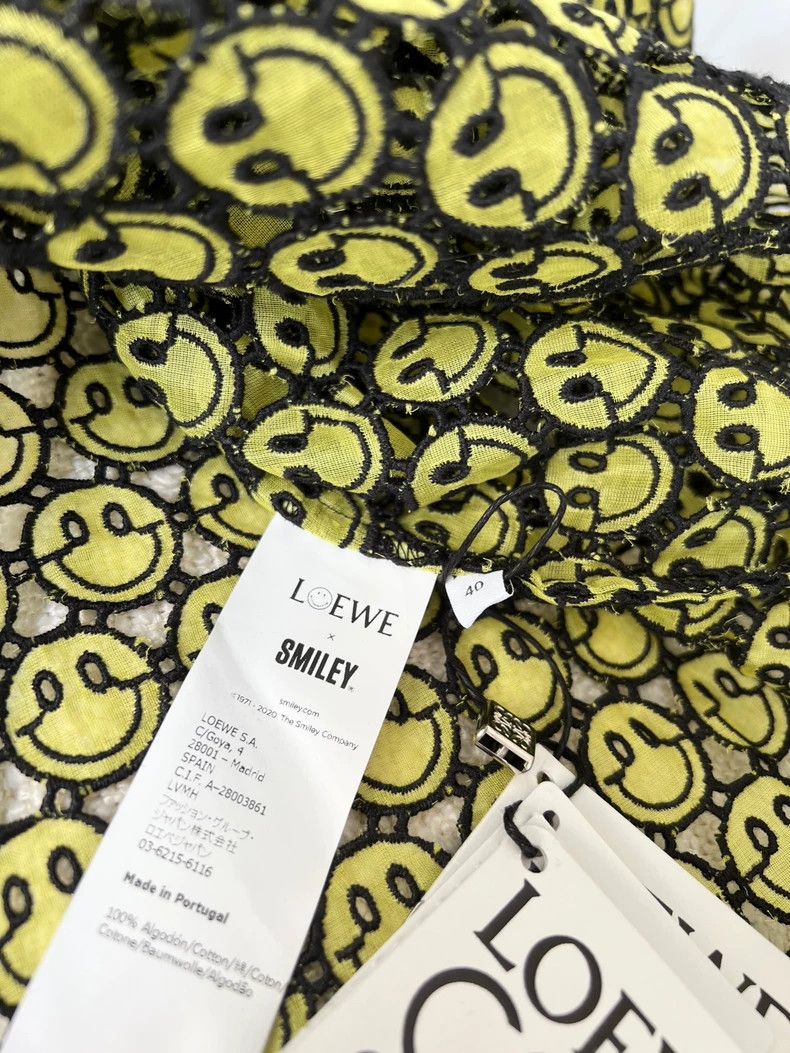 Loewe LOEWE Silver green openwork smiling shirt jacket Size M / US 6-8 / IT 42-44 - 4 Thumbnail