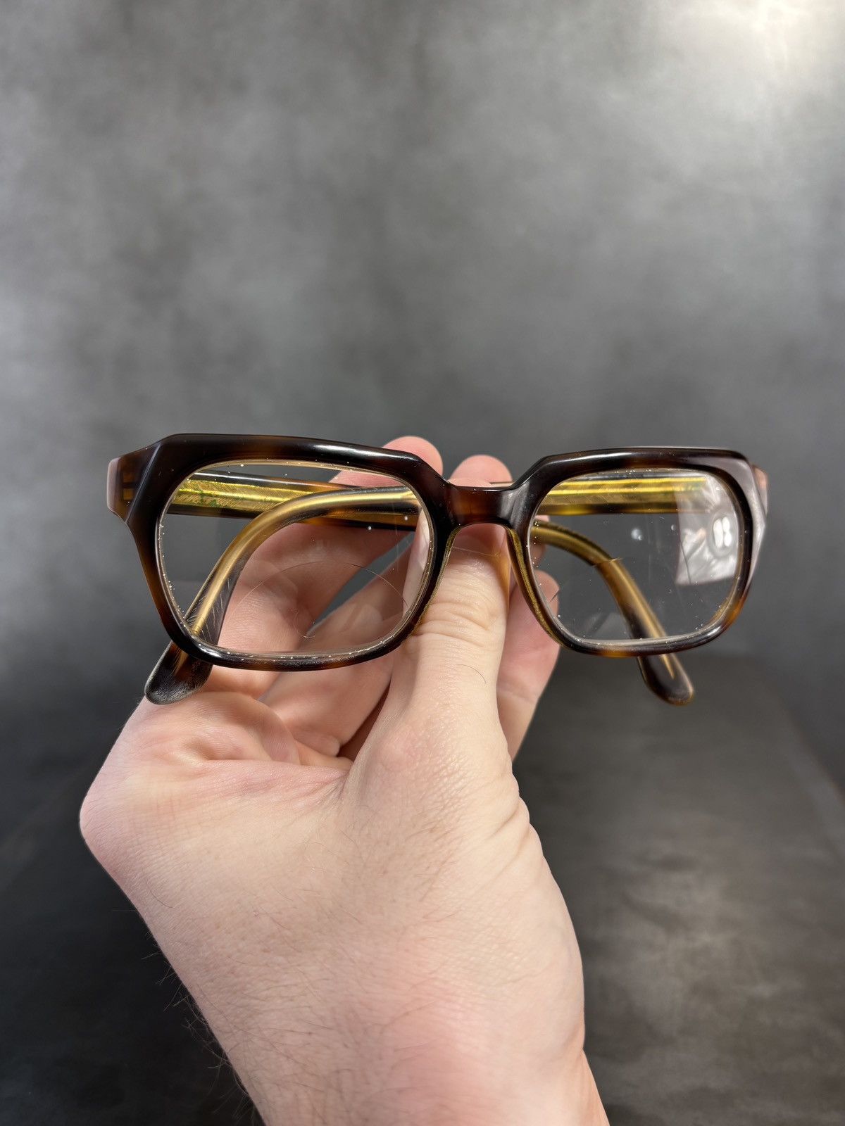 Vintage 1960s Vintage Frames Baron Heavy Acetate Sunglasses Mod MCM Size ONE SIZE - 2 Thumbnail