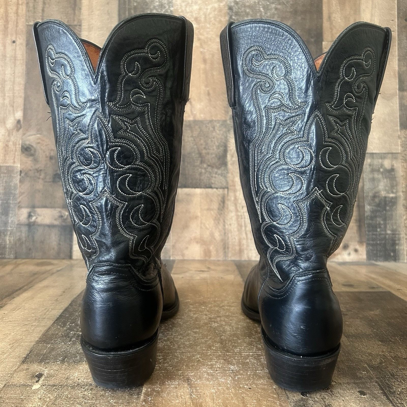 Lucchese Lucchese Black N1613J4 Western 1883 Cowboy Boots Mens 11 D Size US 11 / EU 44 - 8 Thumbnail