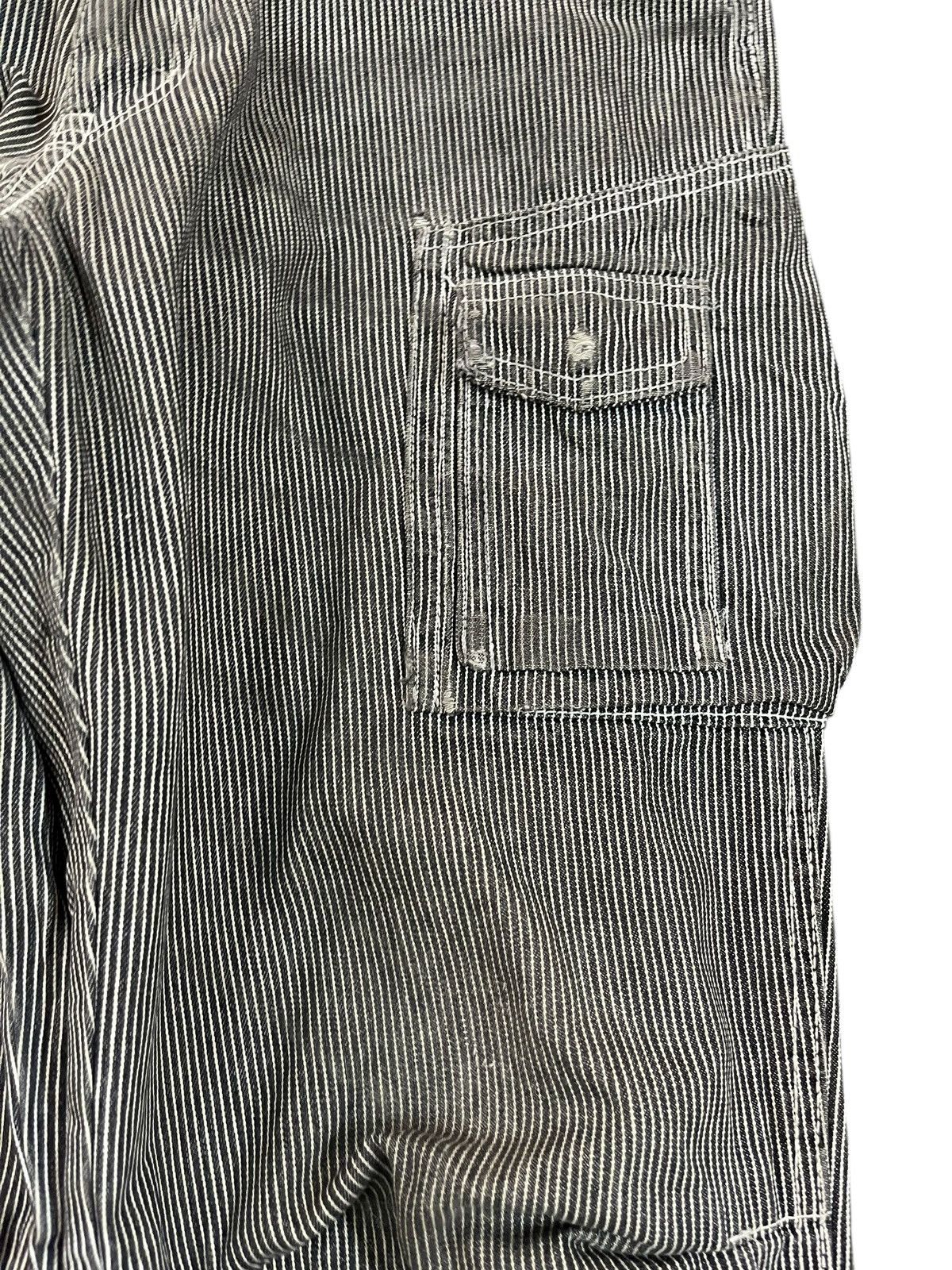 Japanese Brand Vintage Dogman Hickory Baggy Cargo Denim Size US 32 / EU 48 - 4 Thumbnail